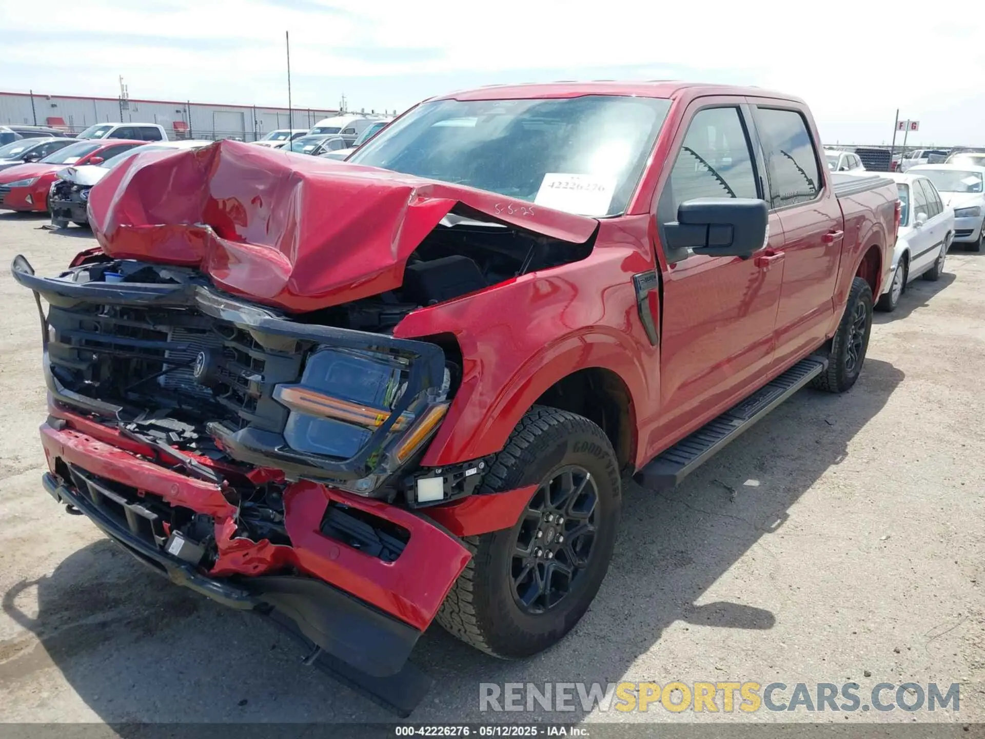 2 fotografías del automóvil dañado 1FTFW3L87RKF09855 FORD F-150 2024