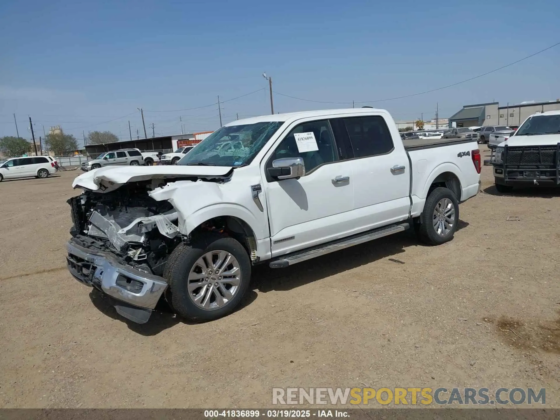 2 fotografías del automóvil dañado 1FTFW3LD2RFB44300 FORD F-150 2024
