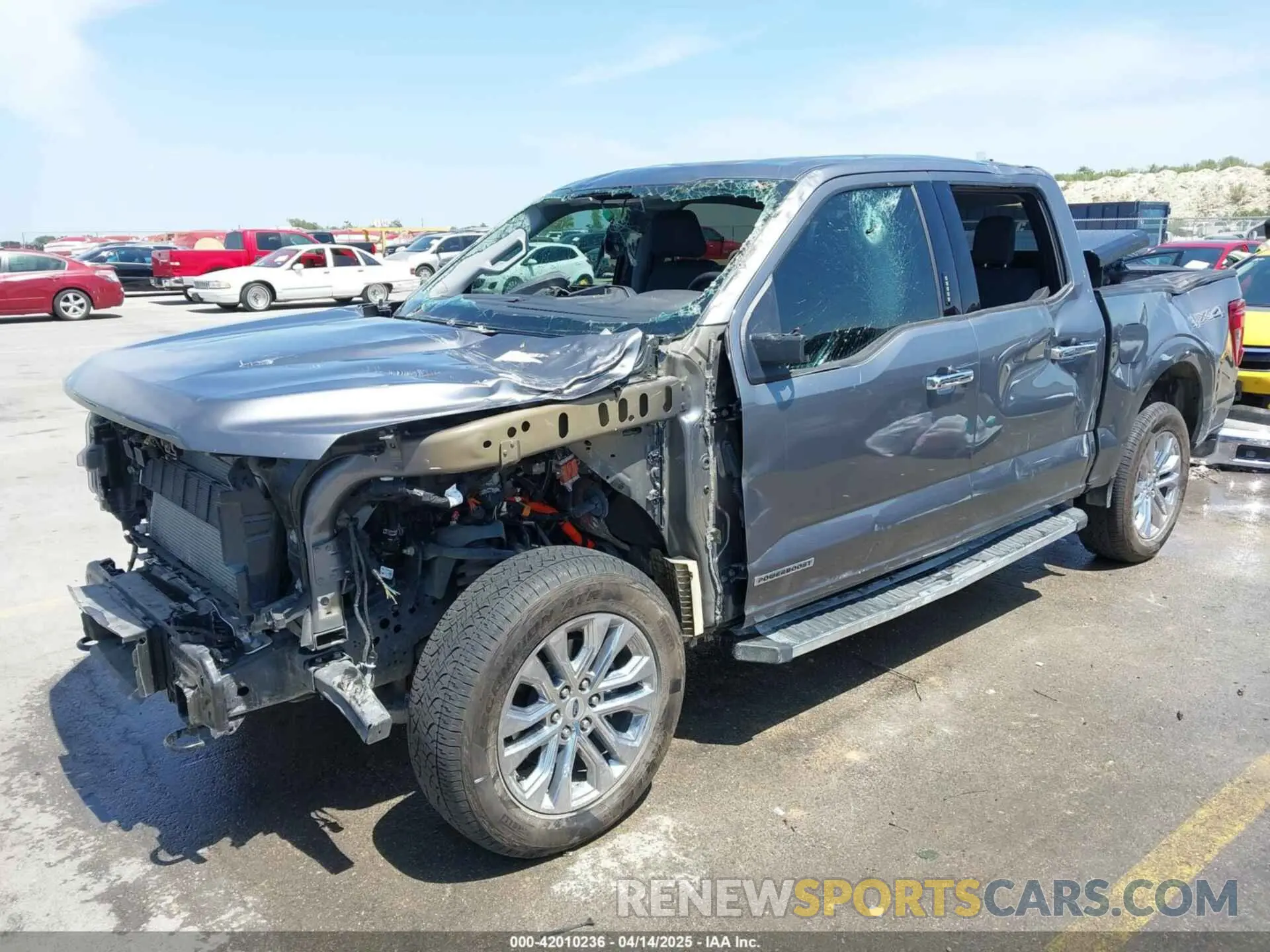 2 fotografías del automóvil dañado 1FTFW3LDXRFA08772 FORD F-150 2024