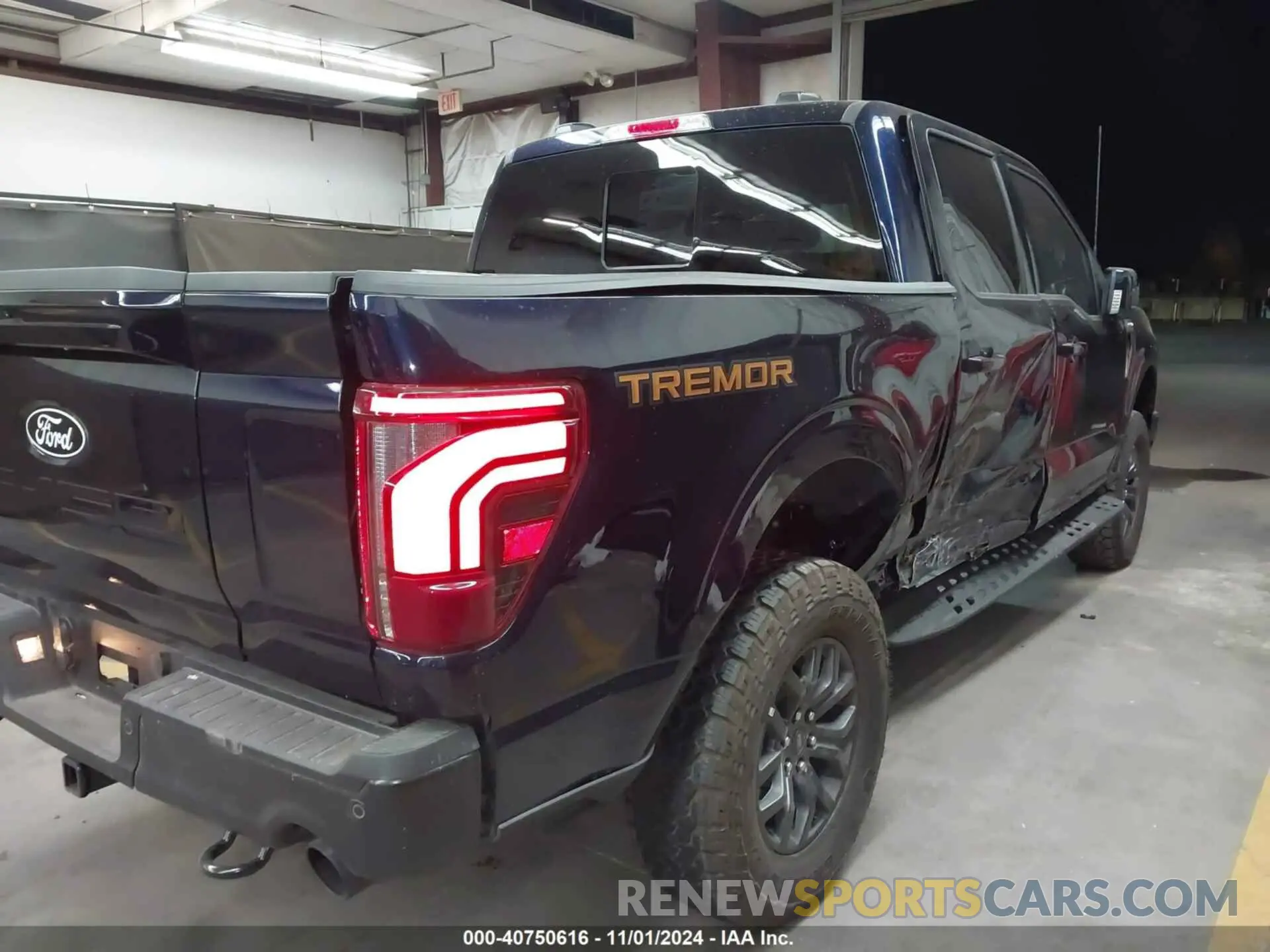 4 fotografías del automóvil dañado 1FTFW4L50RFB92067 FORD F-150 2024