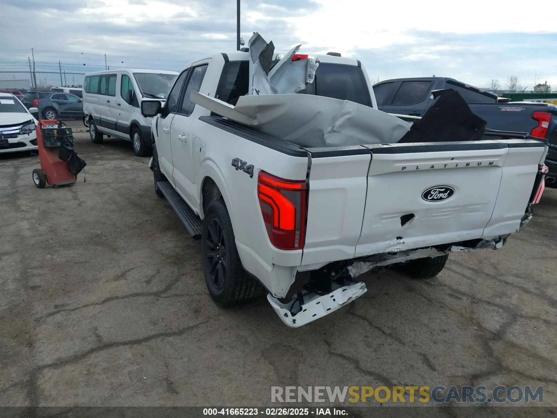 3 fotografías del automóvil dañado 1FTFW7L85RFA89397 FORD F-150 2024