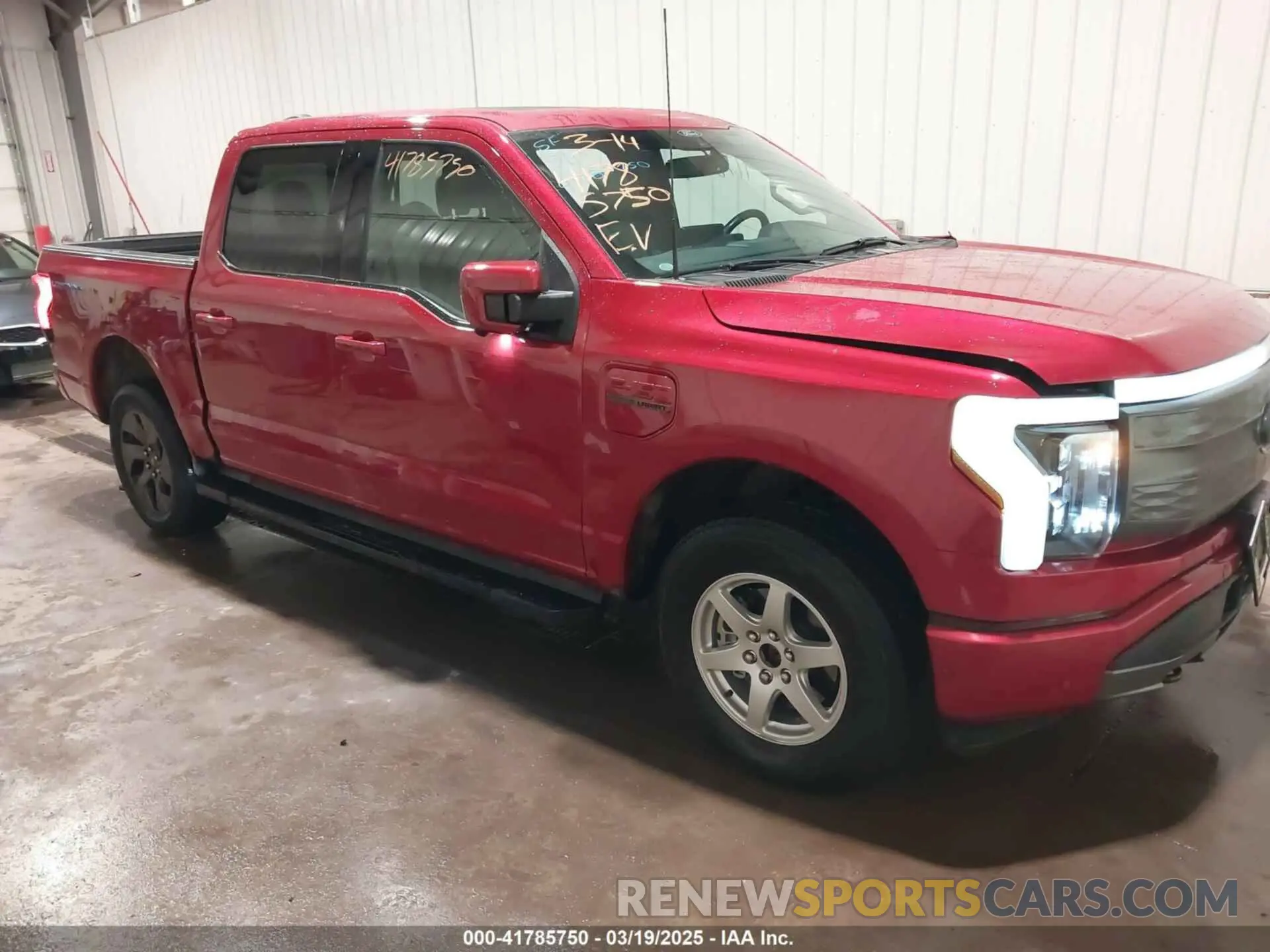1 fotografías del automóvil dañado 1FT6W1EV2NWG01661 FORD F-150 LIGHTNING 2022