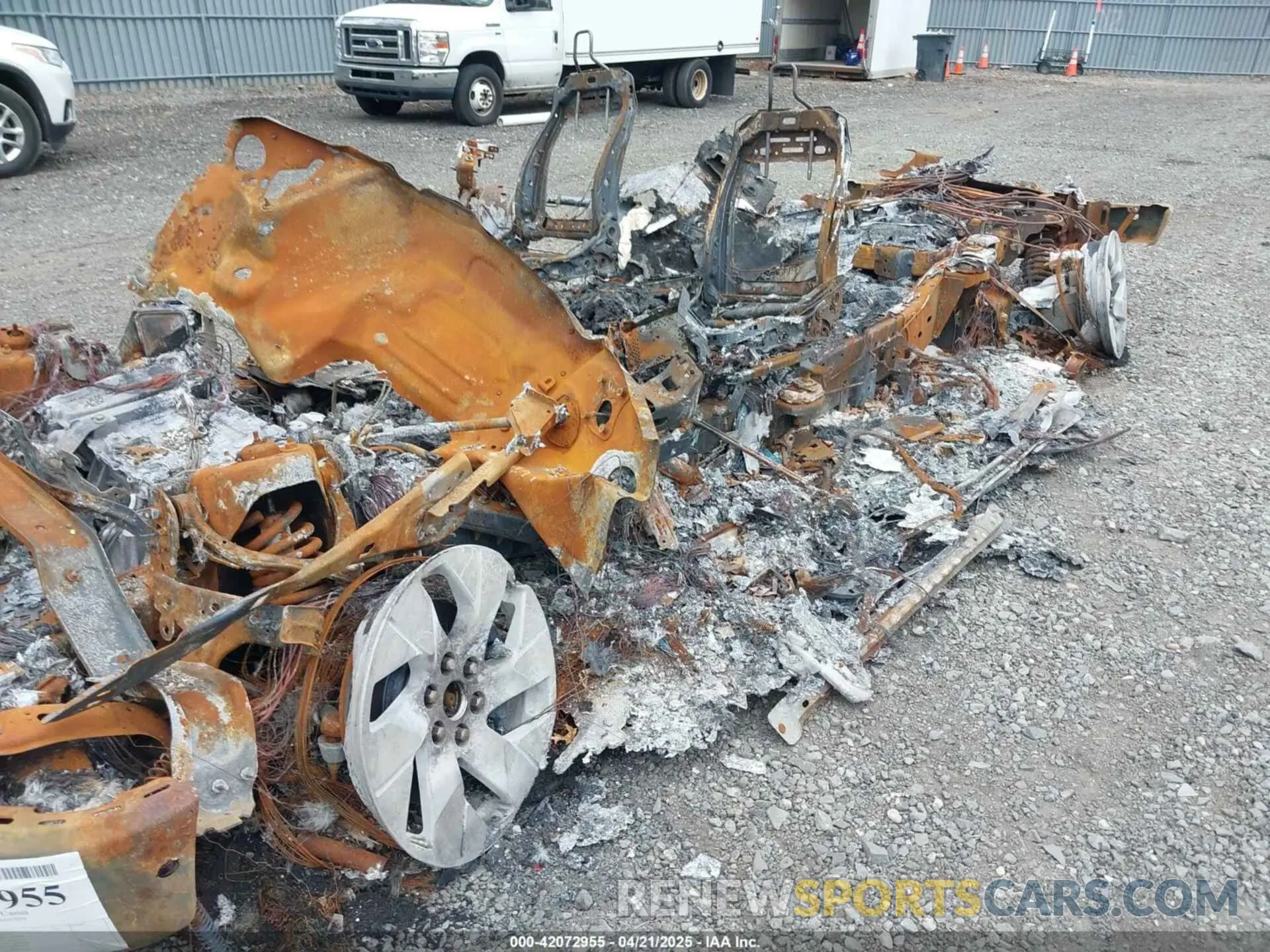 6 fotografías del automóvil dañado 1FT6W1EV8NWG14155 FORD F-150 LIGHTNING 2022