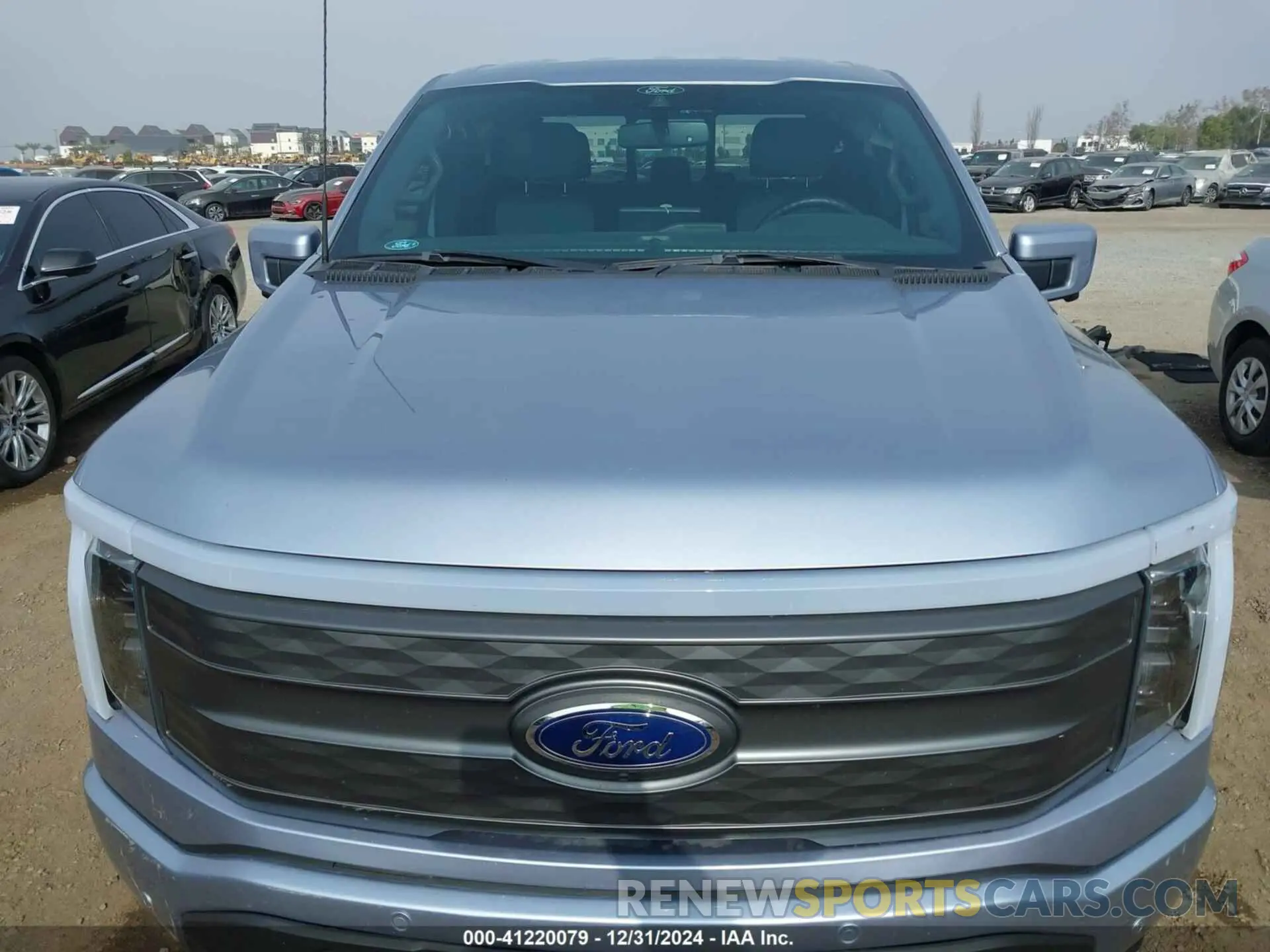 10 fotografías del automóvil dañado 1FTVW1EL0NWG16234 FORD F-150 LIGHTNING 2022