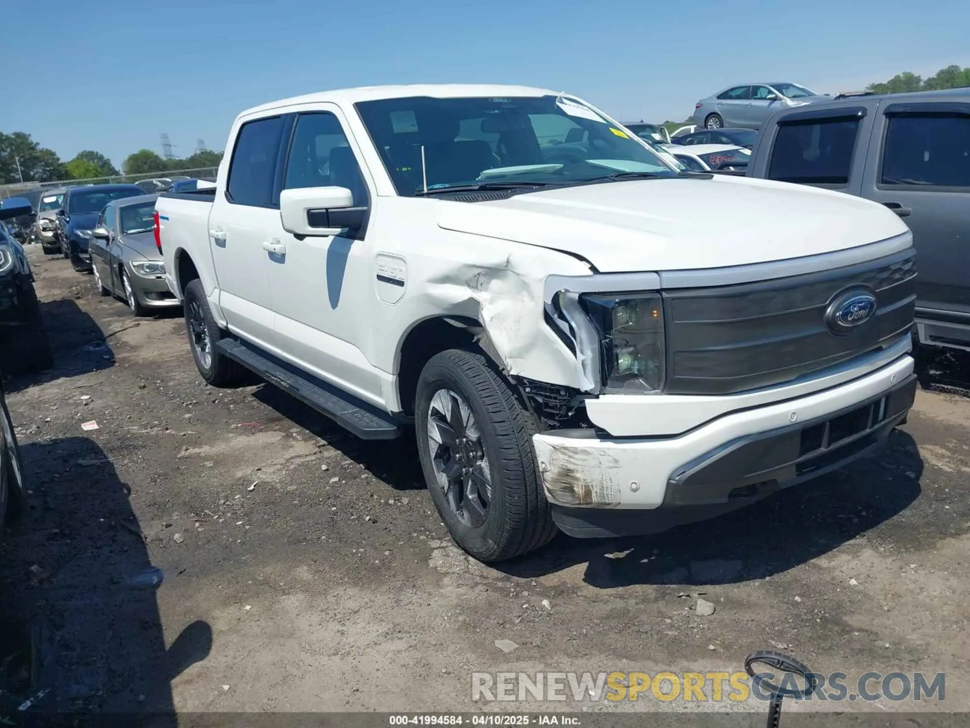 1 fotografías del automóvil dañado 1FTVW1EL3NWG16227 FORD F-150 LIGHTNING 2022