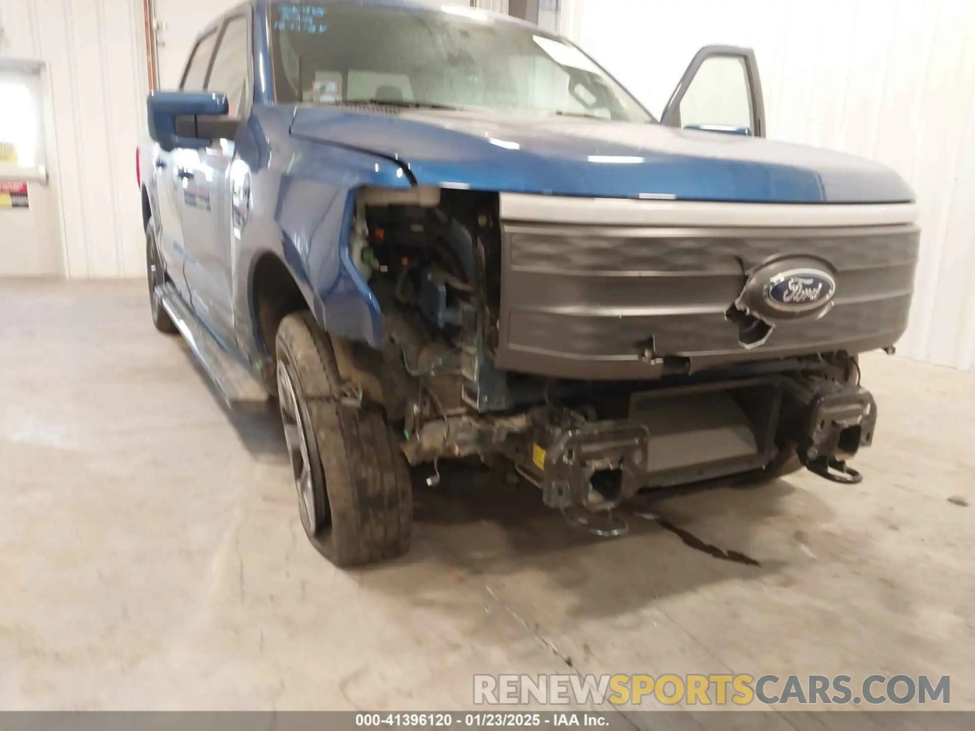 6 fotografías del automóvil dañado 1FTVW1EL7NWG15923 FORD F-150 LIGHTNING 2022