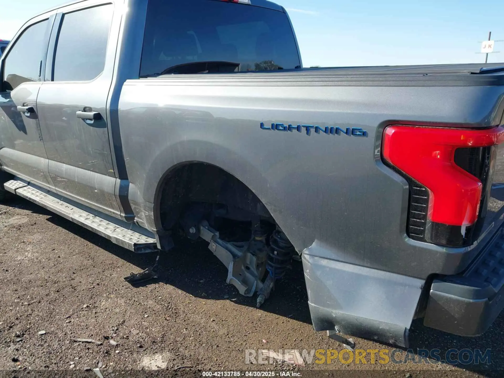 6 fotografías del automóvil dañado 1FTVW1EL8NWG02095 FORD F-150 LIGHTNING 2022