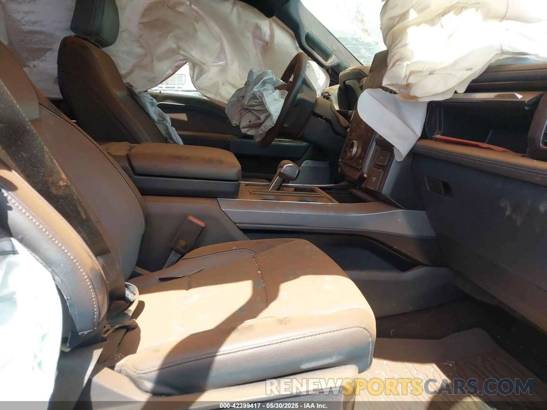 5 fotografías del automóvil dañado 1FTVW1EL9NWG15390 FORD F-150 LIGHTNING 2022