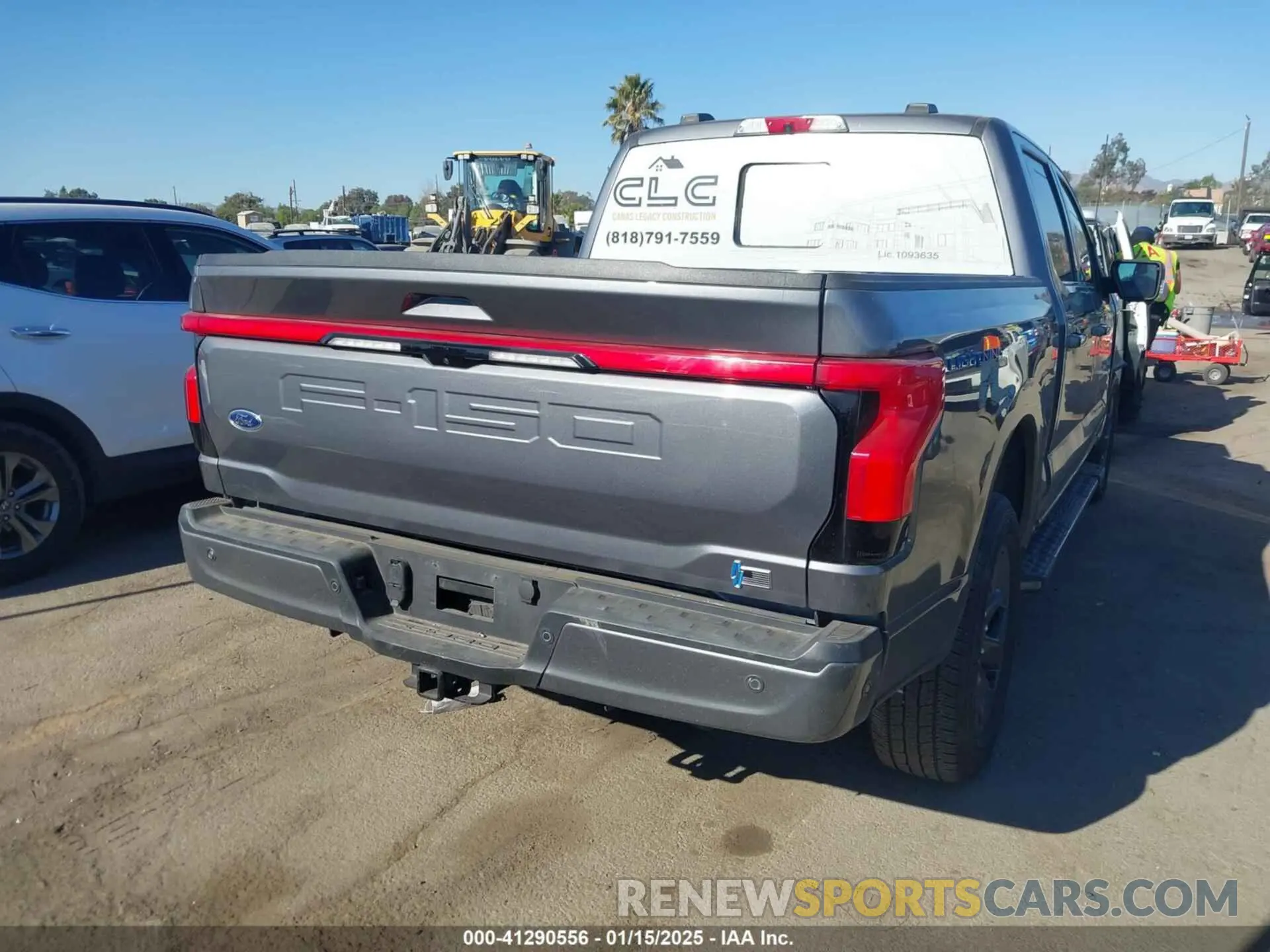 4 fotografías del automóvil dañado 1FTVW1EL9NWG16717 FORD F-150 LIGHTNING 2022