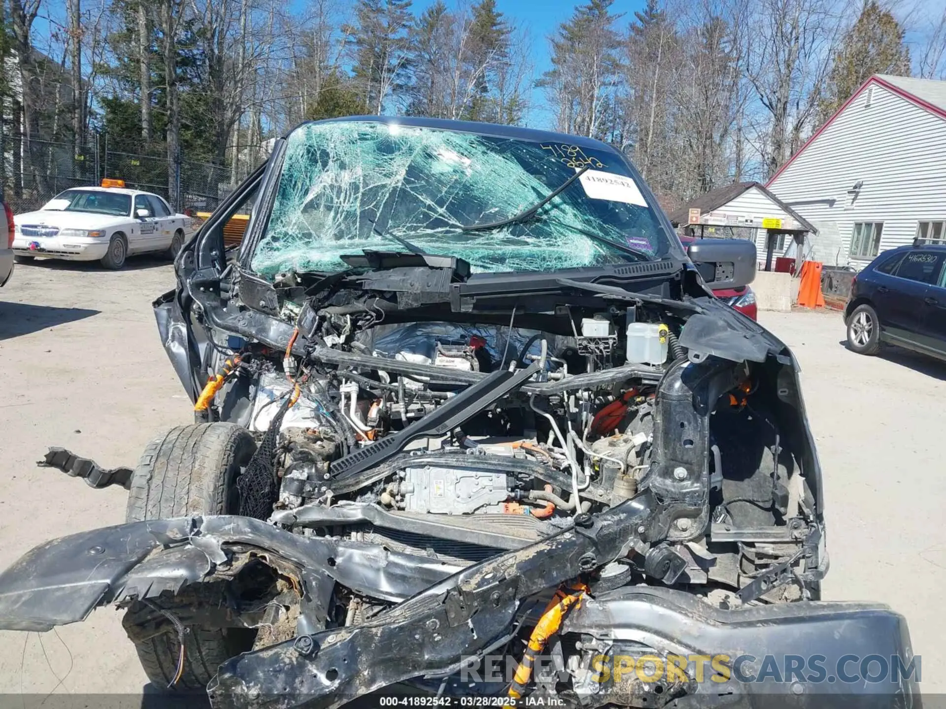 10 fotografías del automóvil dañado 1FTVW1EV4NWG03679 FORD F-150 LIGHTNING 2022