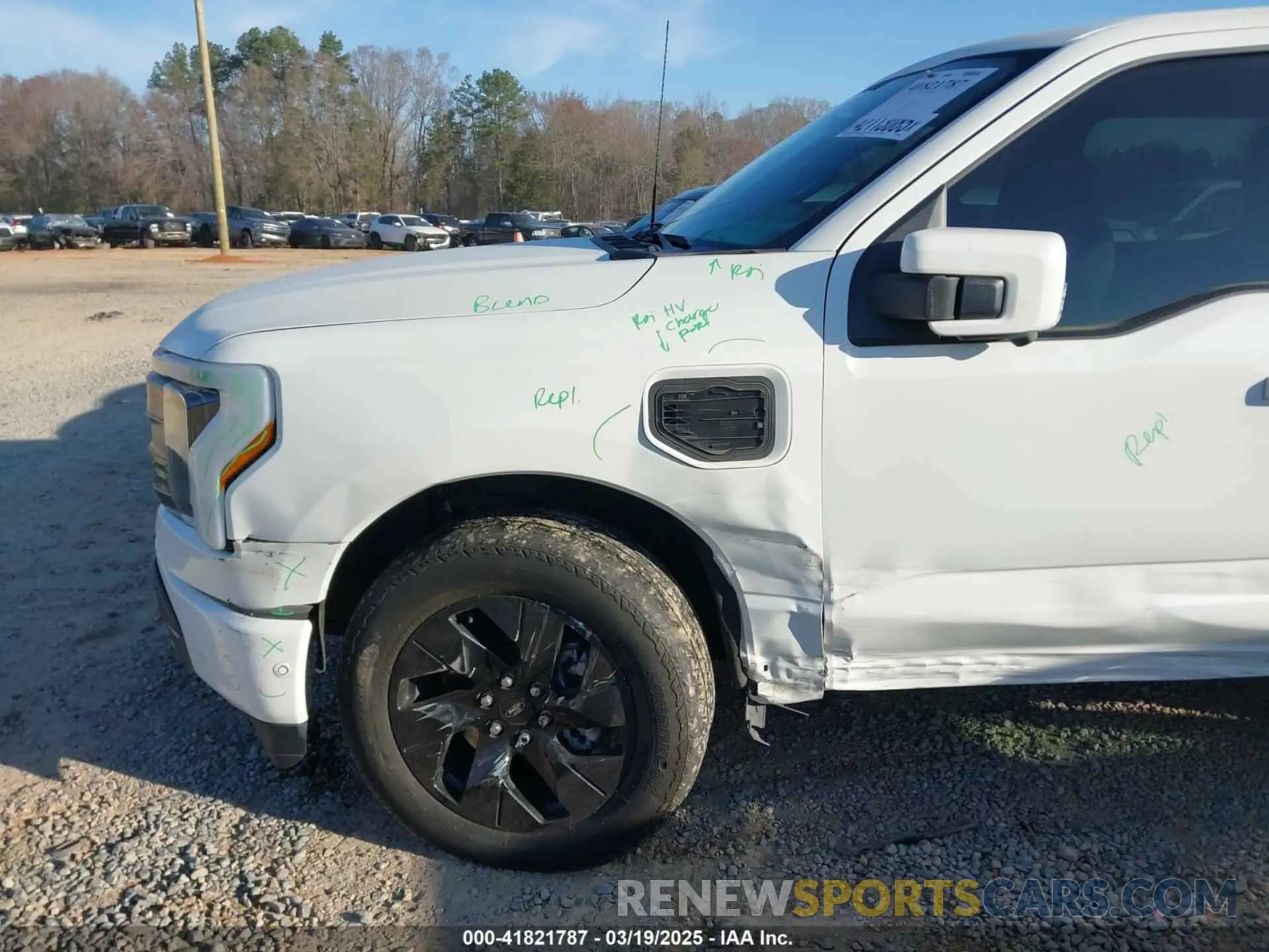 6 fotografías del automóvil dañado 1FTVW1EV4NWG04301 FORD F-150 LIGHTNING 2022