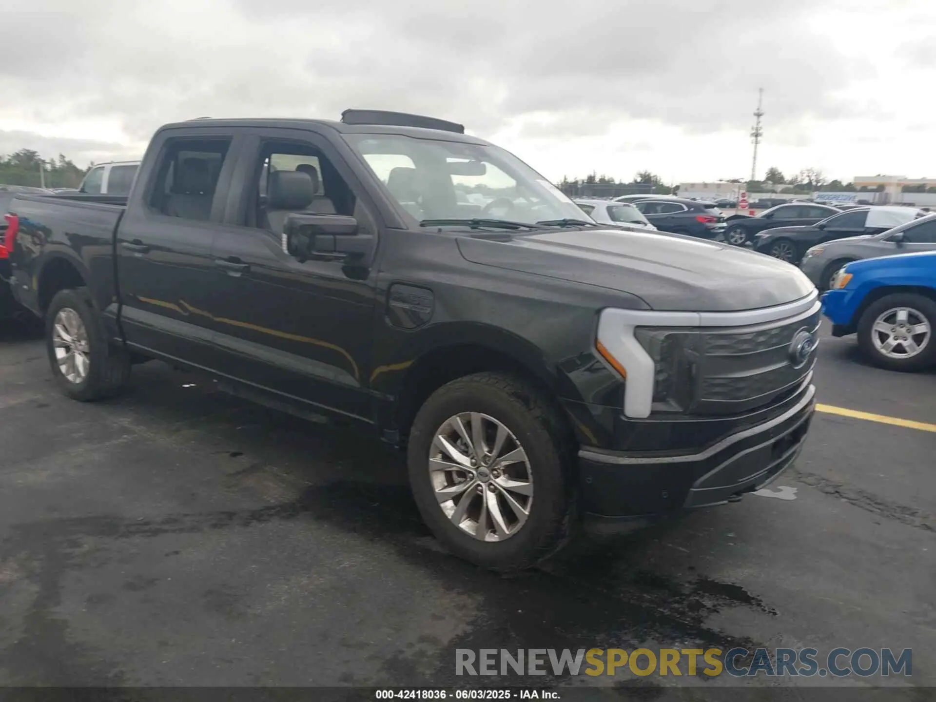 1 fotografías del automóvil dañado 1FT6W1EV3PWG08587 FORD F-150 LIGHTNING 2023