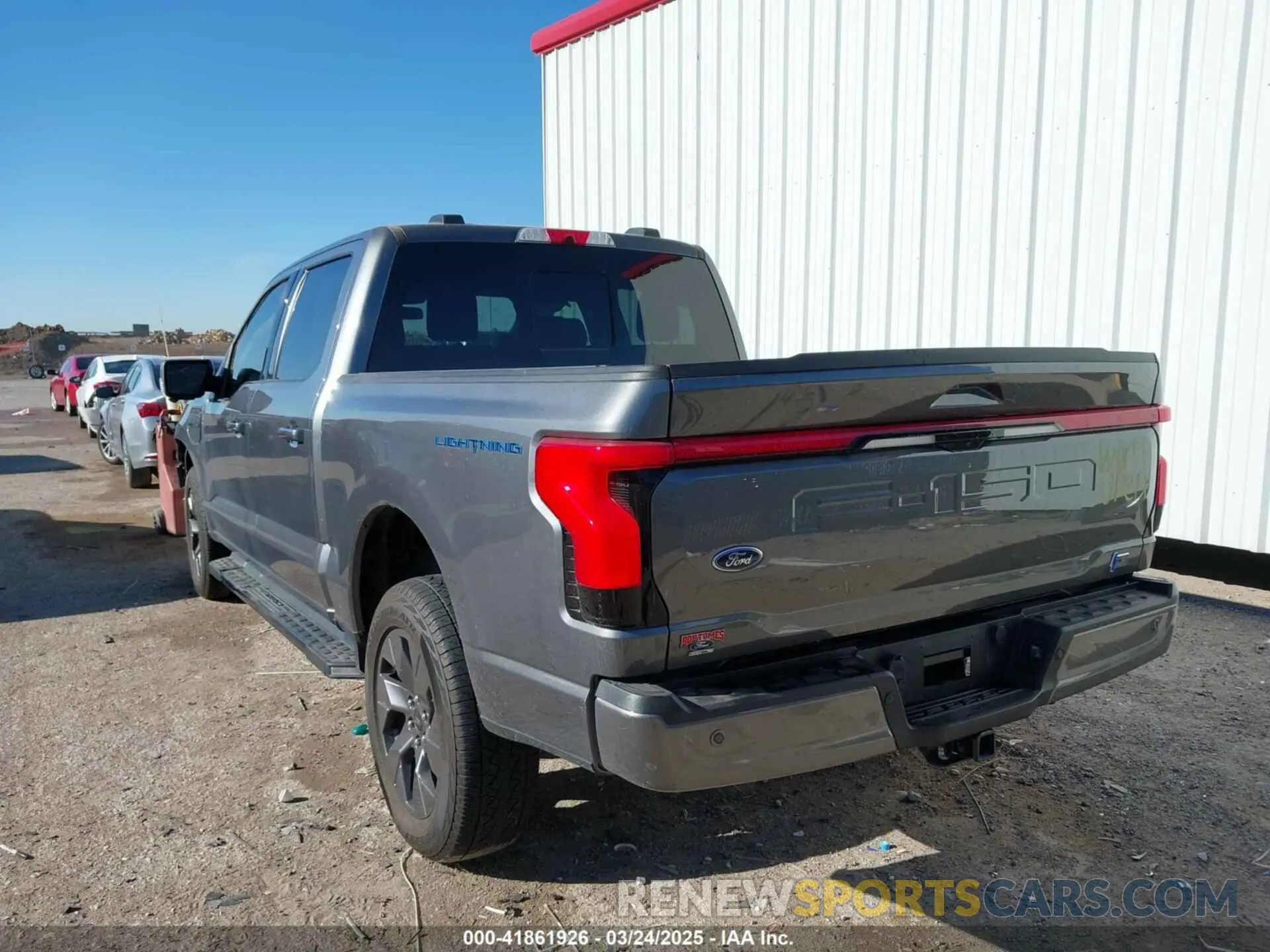3 fotografías del automóvil dañado 1FTVW1EL8PWG06781 FORD F-150 LIGHTNING 2023