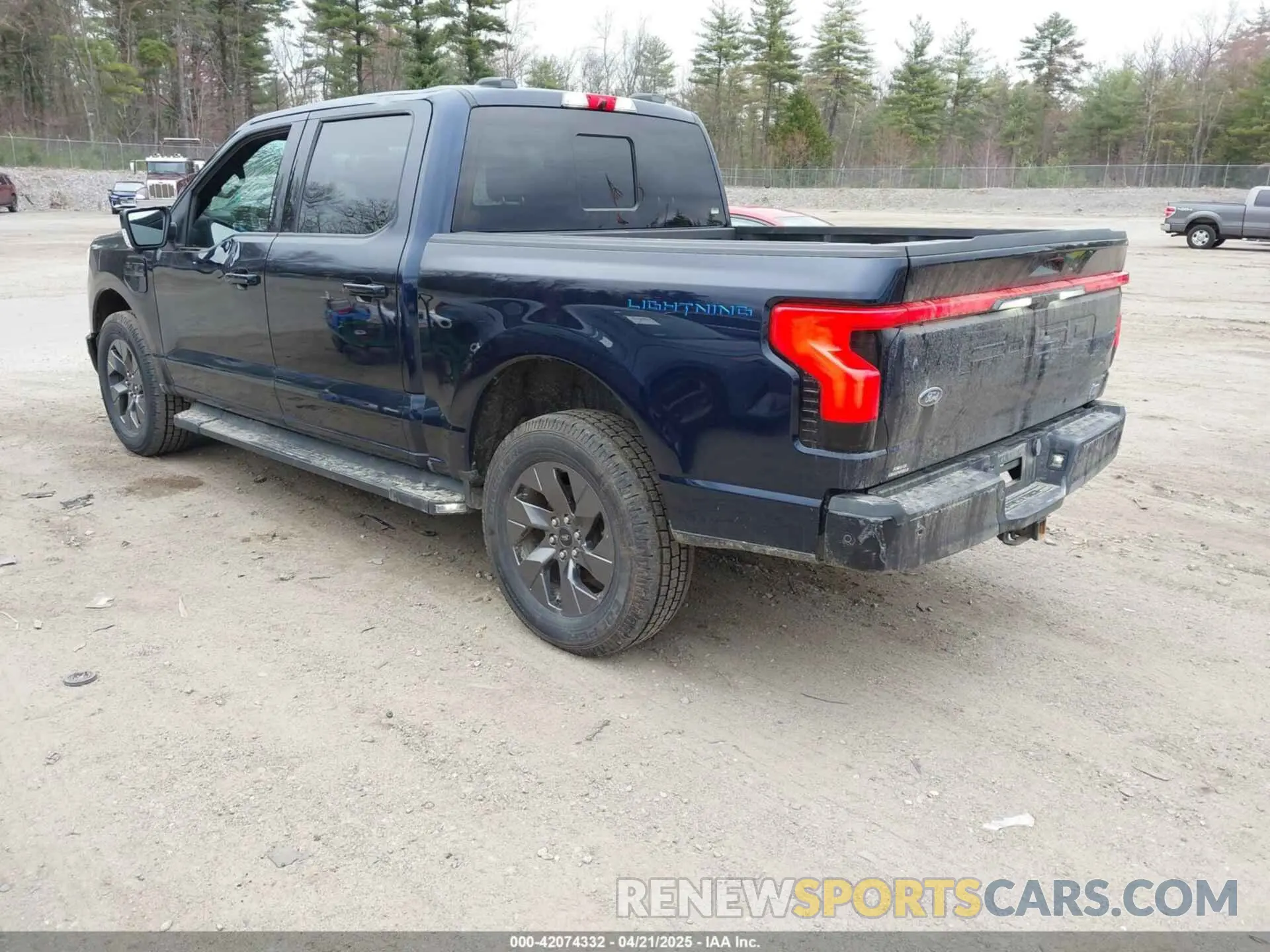 3 fotografías del automóvil dañado 1FTVW1EV3PWG21724 FORD F-150 LIGHTNING 2023