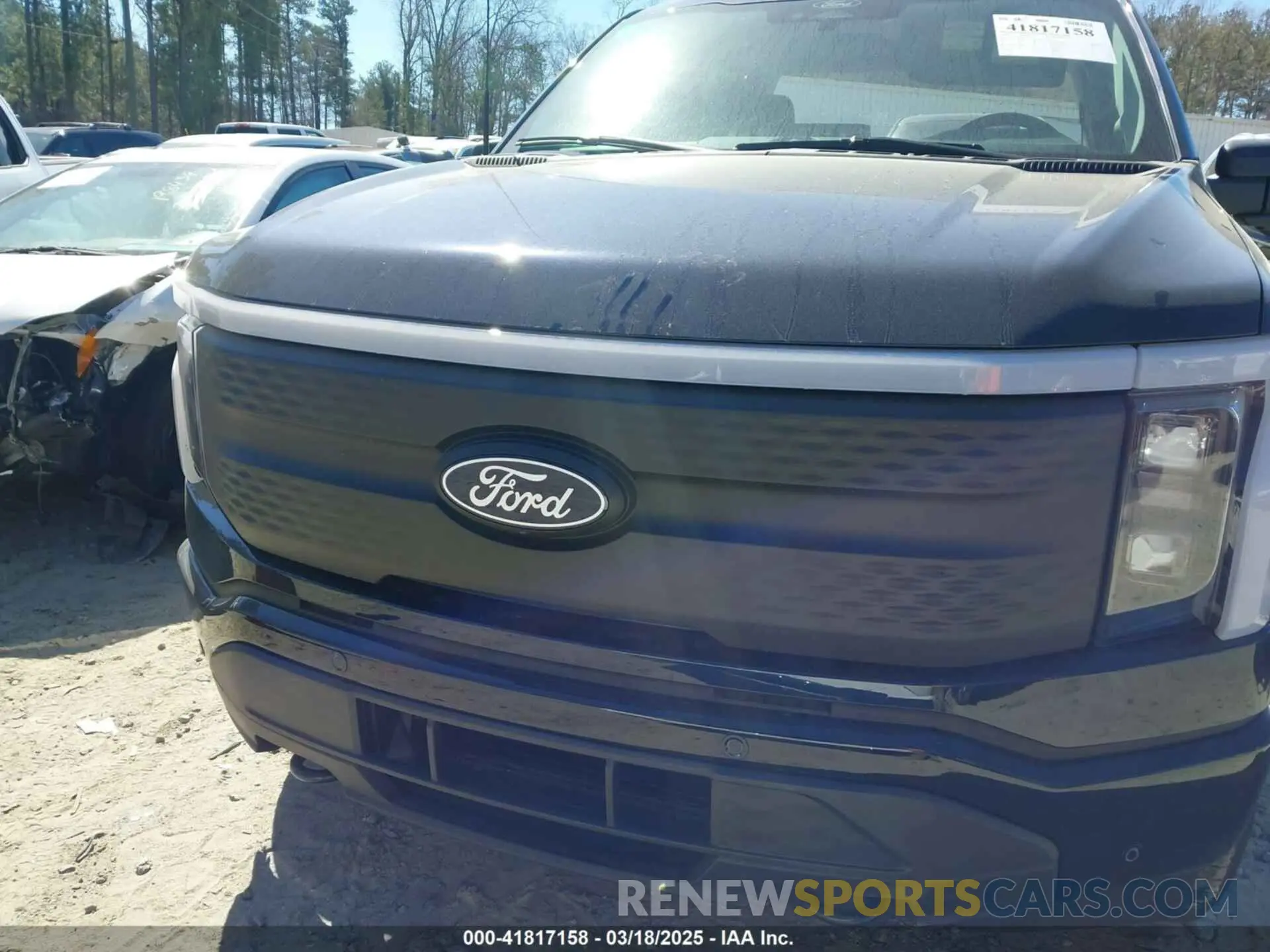 12 fotografías del automóvil dañado 1FT6W3L75RWG30755 FORD F-150 LIGHTNING 2024