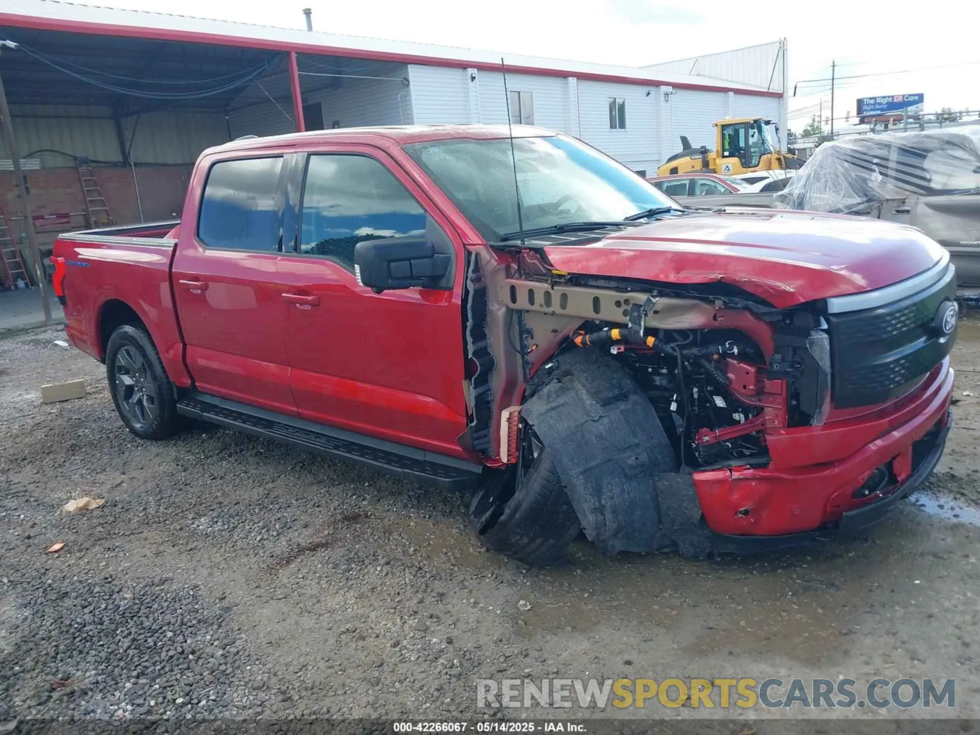 4 fotografías del automóvil dañado 1FT6W3L7XRWG02773 FORD F-150 LIGHTNING 2024