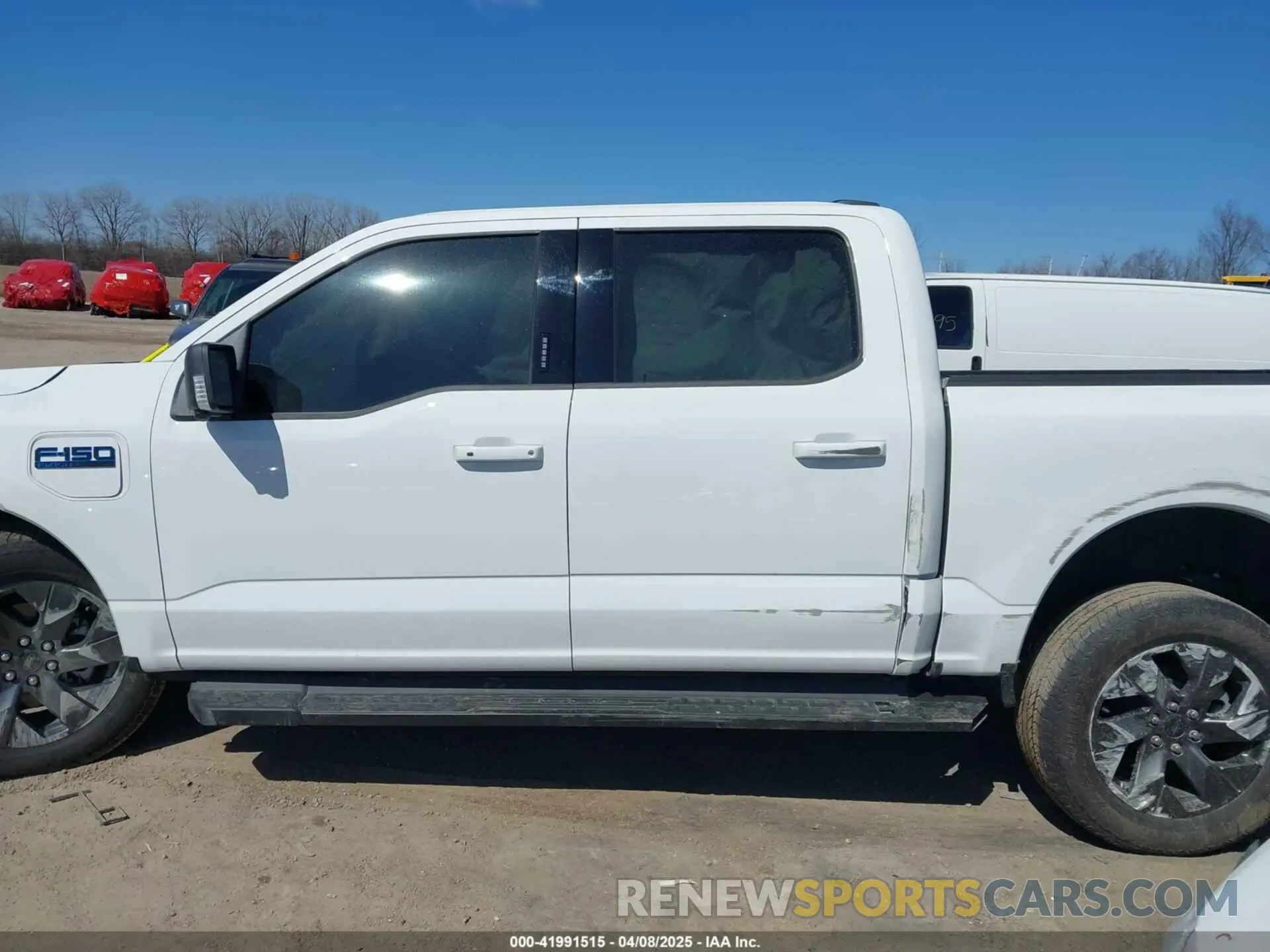 15 fotografías del automóvil dañado 1FTVW3L74RWG20276 FORD F-150 LIGHTNING 2024