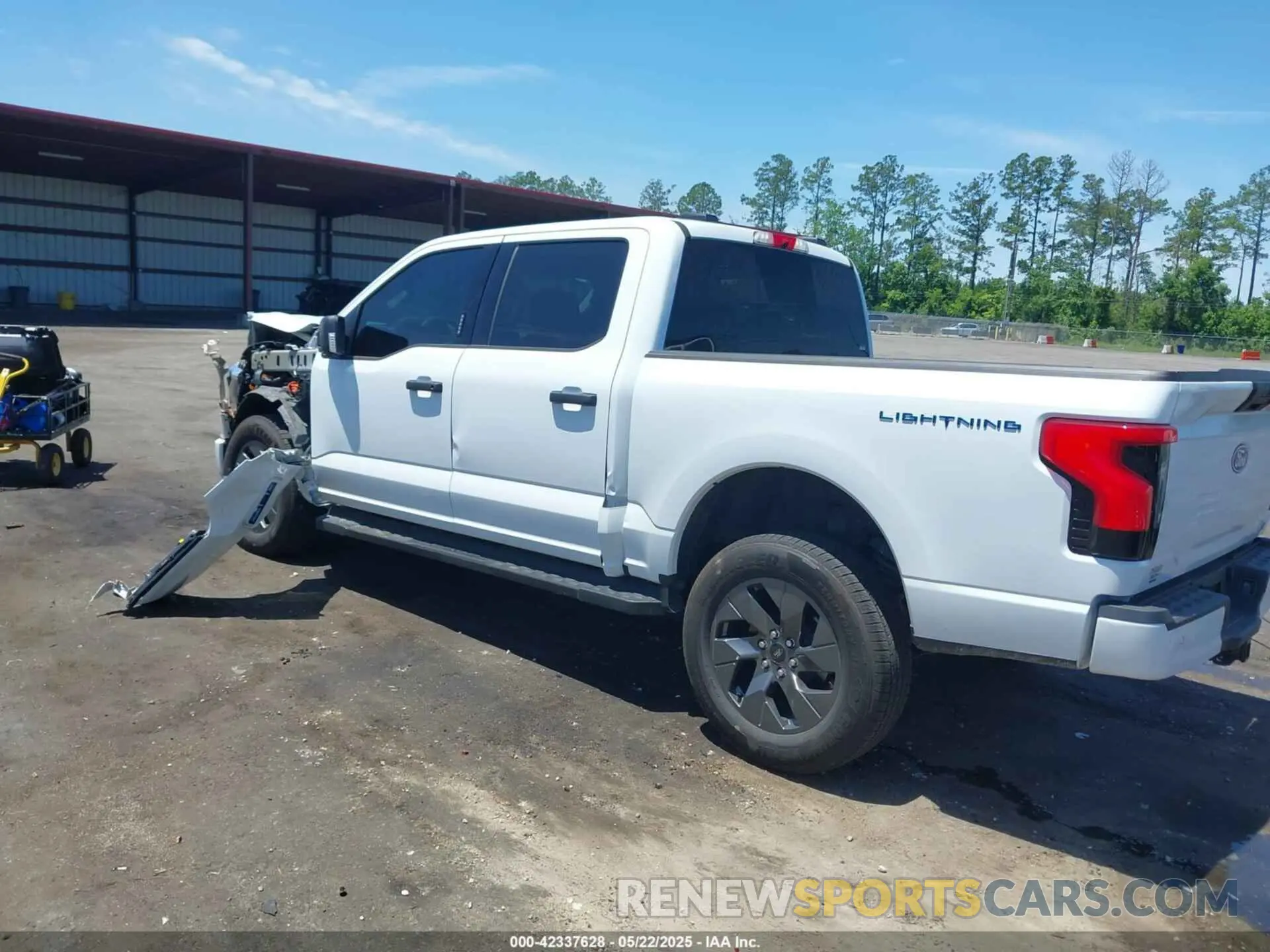 3 fotografías del automóvil dañado 1FTVW3LK6RWG26665 FORD F-150 LIGHTNING 2024