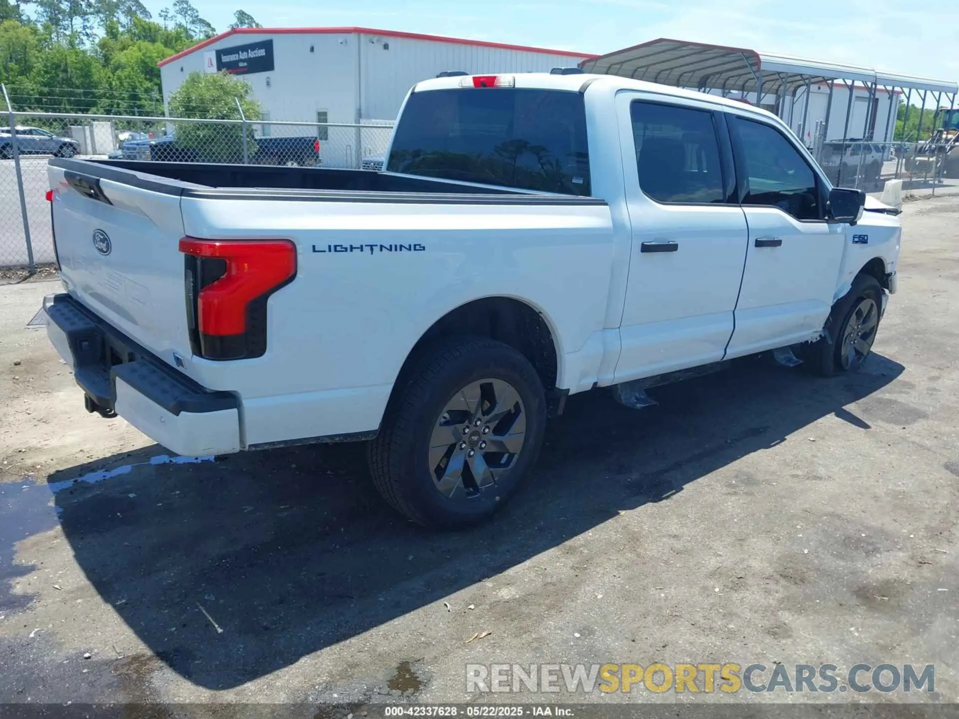 4 fotografías del automóvil dañado 1FTVW3LK6RWG26665 FORD F-150 LIGHTNING 2024