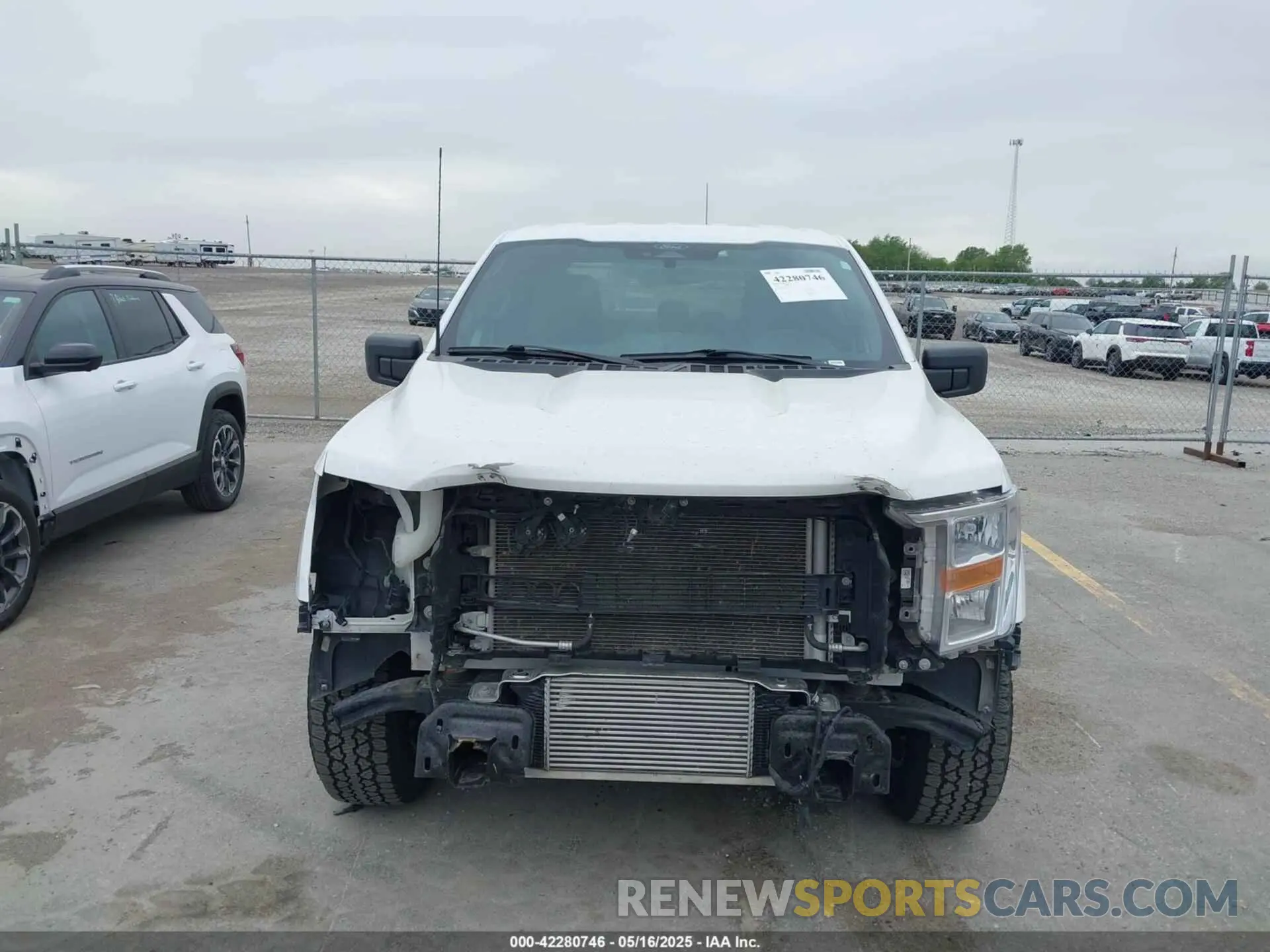 6 fotografías del automóvil dañado 1FTFW1P82NKE64364 FORD F-150 POLICE RESPONDER 2022