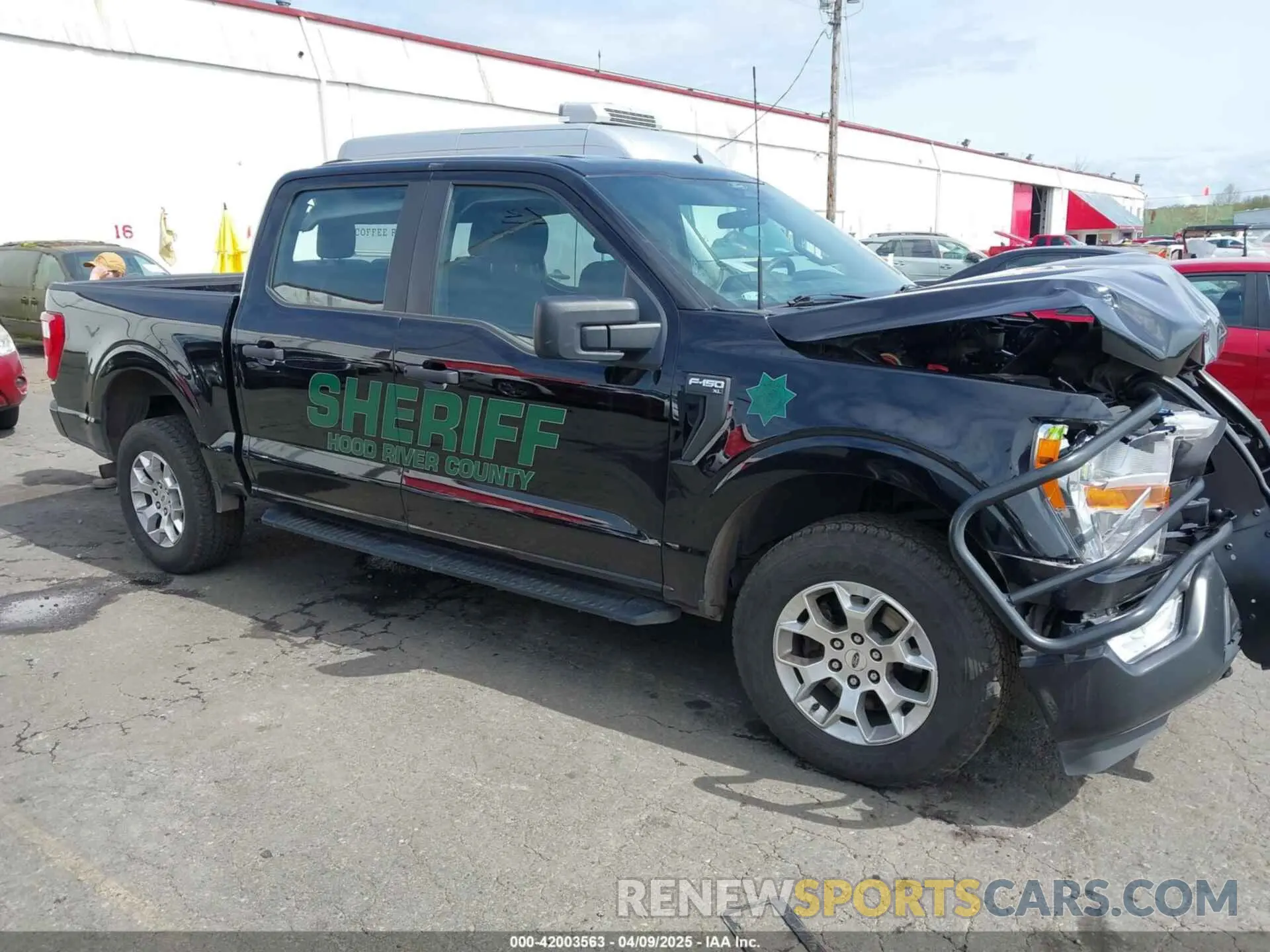 1 fotografías del automóvil dañado 1FTFW1P89NKE64247 FORD F-150 POLICE RESPONDER 2022