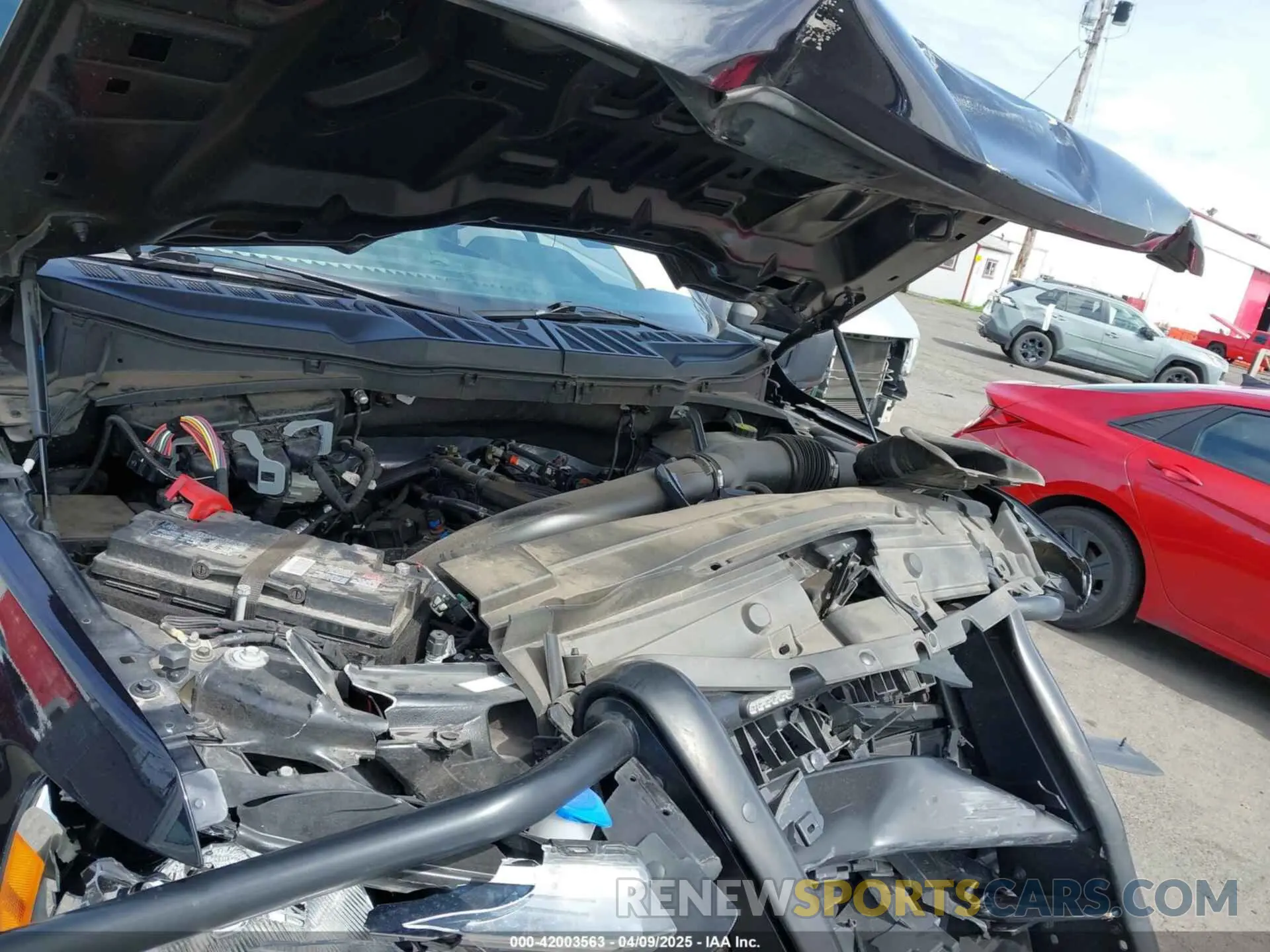 10 fotografías del automóvil dañado 1FTFW1P89NKE64247 FORD F-150 POLICE RESPONDER 2022
