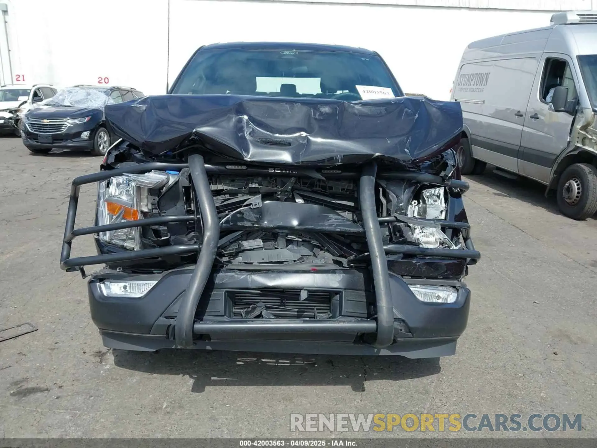6 fotografías del automóvil dañado 1FTFW1P89NKE64247 FORD F-150 POLICE RESPONDER 2022