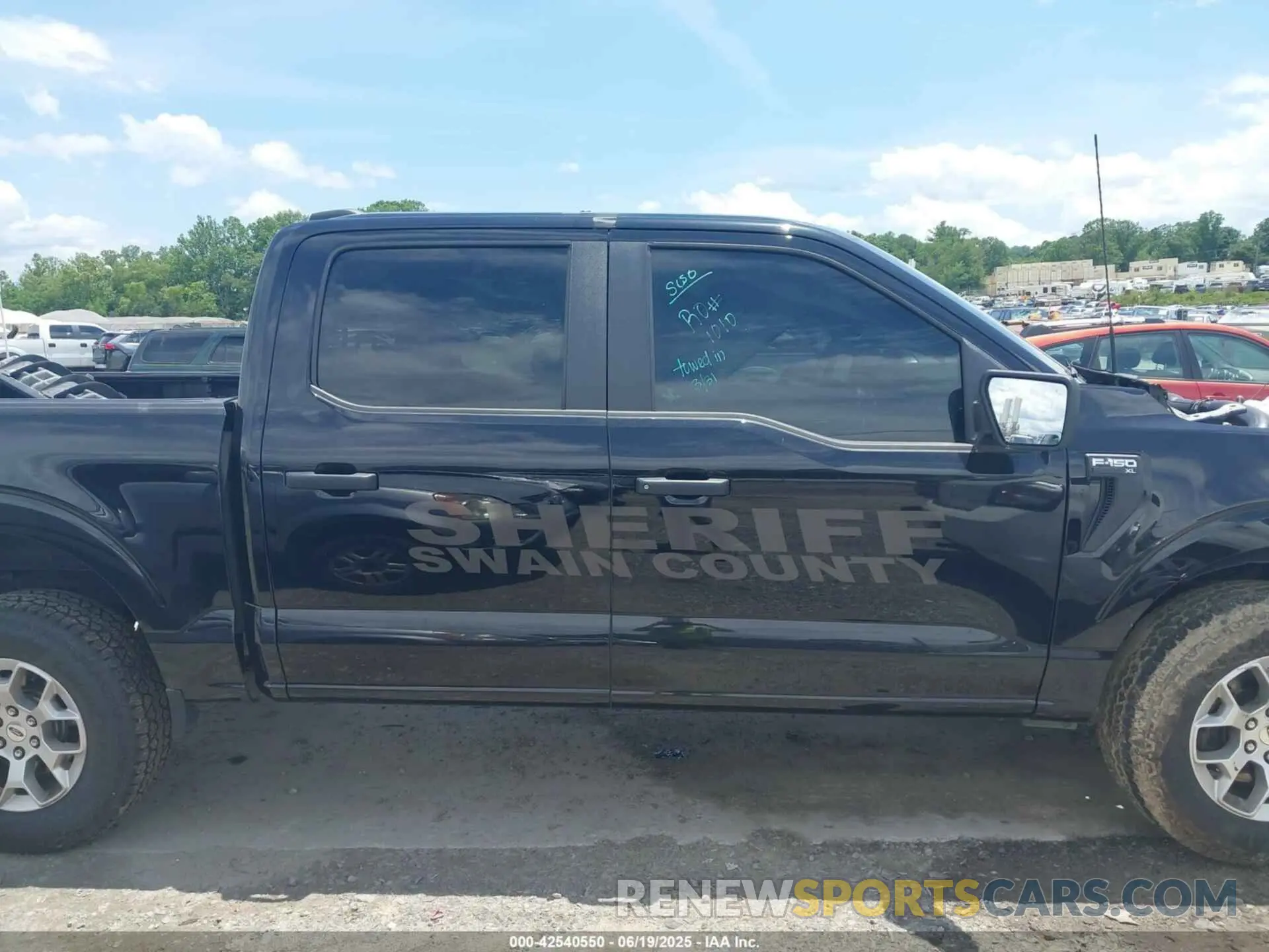14 fotografías del automóvil dañado 1FTFW1P88PKE13437 FORD F-150 POLICE RESPONDER 2023
