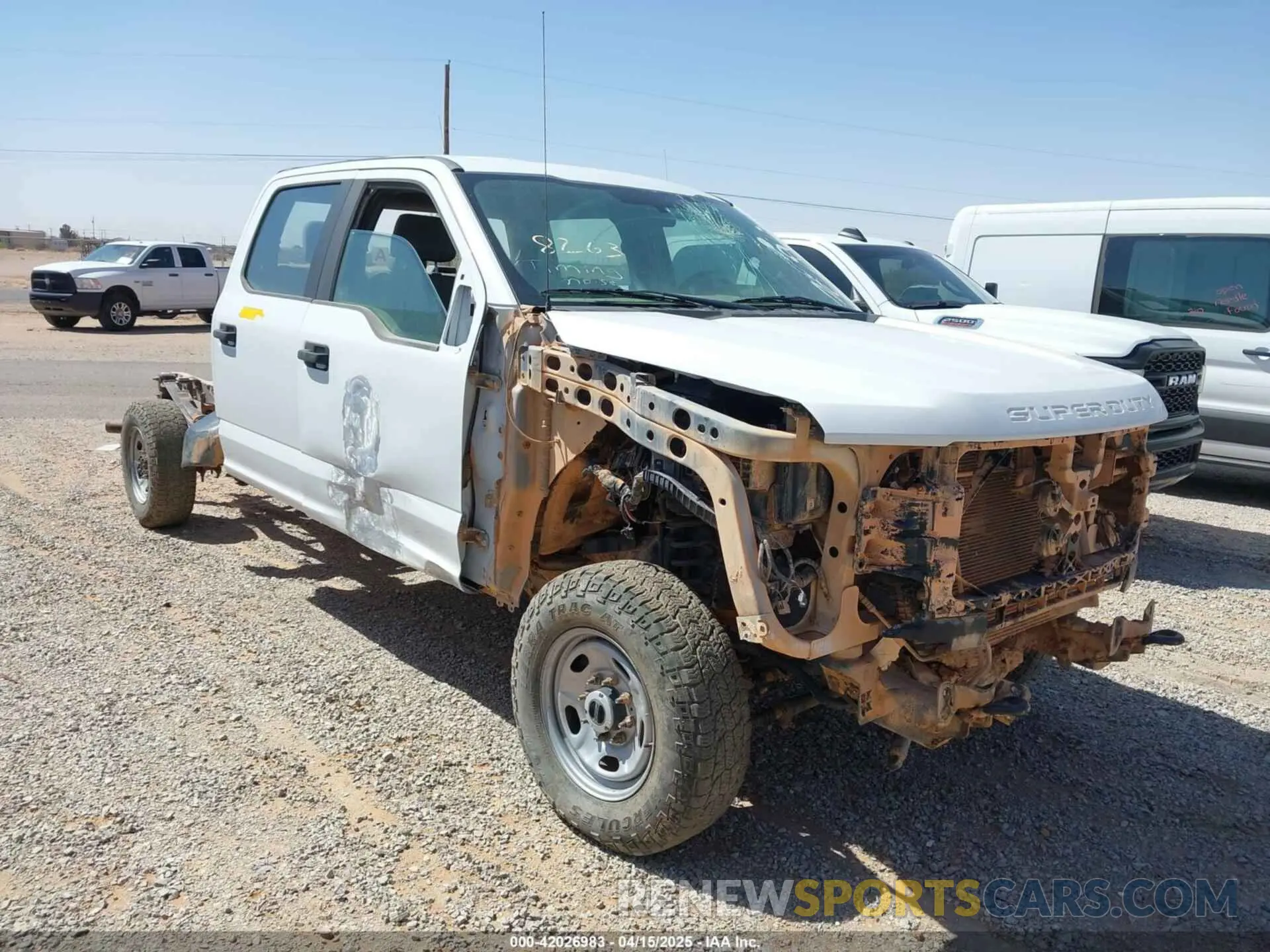 1 fotografías del automóvil dañado 1FD7W2B61KEF57849 FORD F-250 2019