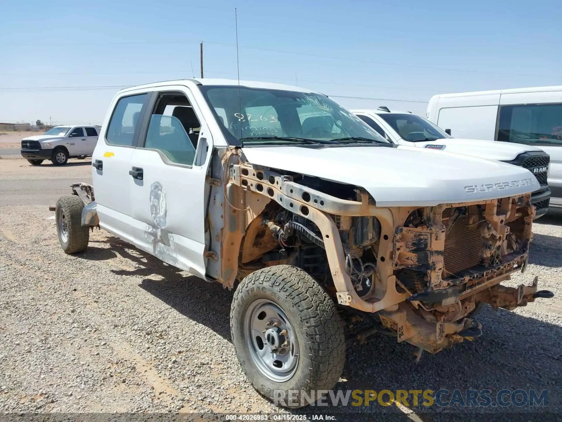 6 fotografías del automóvil dañado 1FD7W2B61KEF57849 FORD F-250 2019