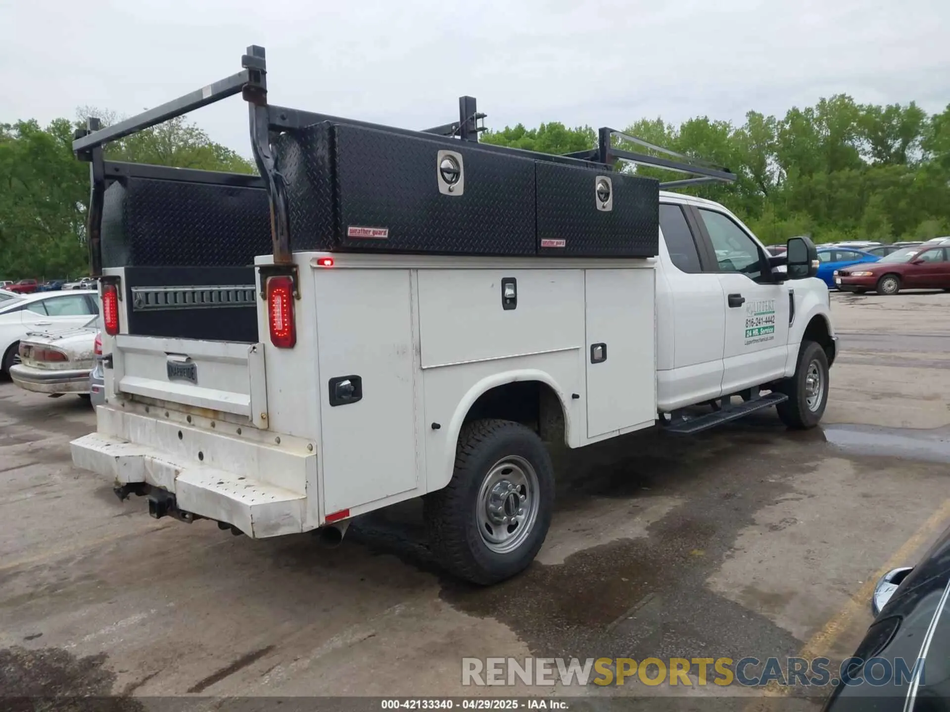 4 fotografías del automóvil dañado 1FD7X2B60KEC25009 FORD F-250 2019