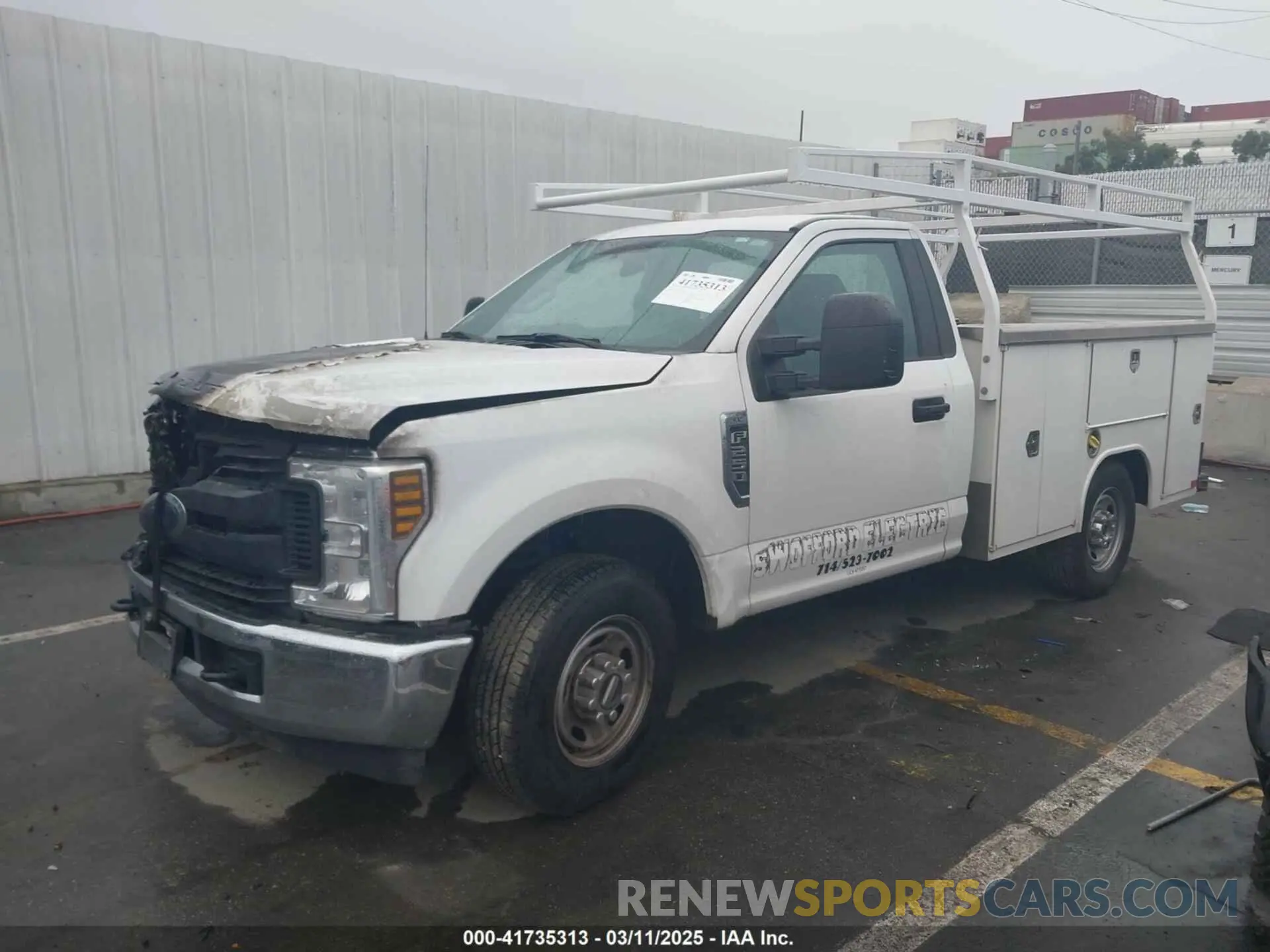 2 fotografías del automóvil dañado 1FDBF2A60KEC36428 FORD F-250 2019