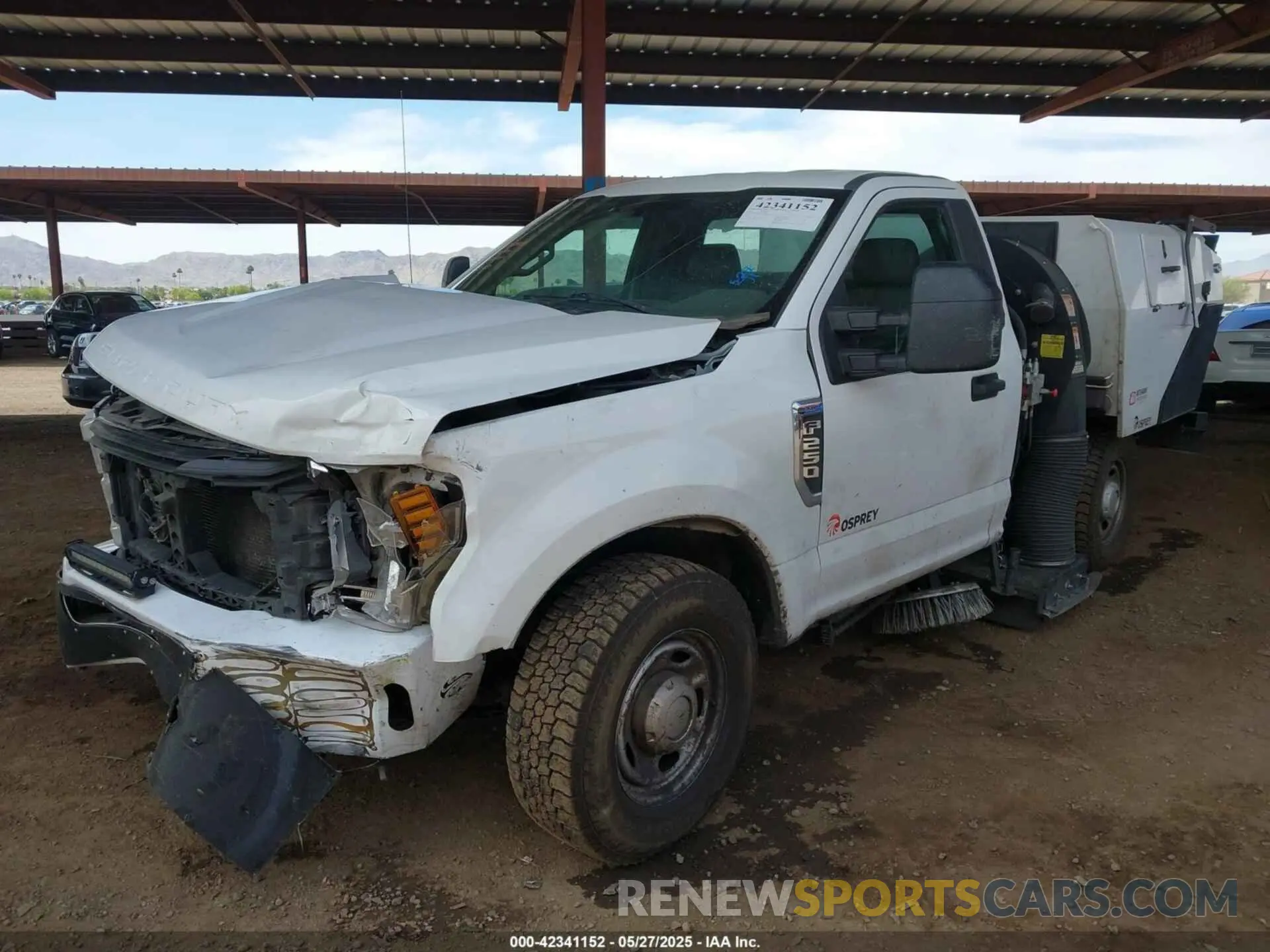 2 fotografías del automóvil dañado 1FDBF2A60KEE59343 FORD F-250 2019