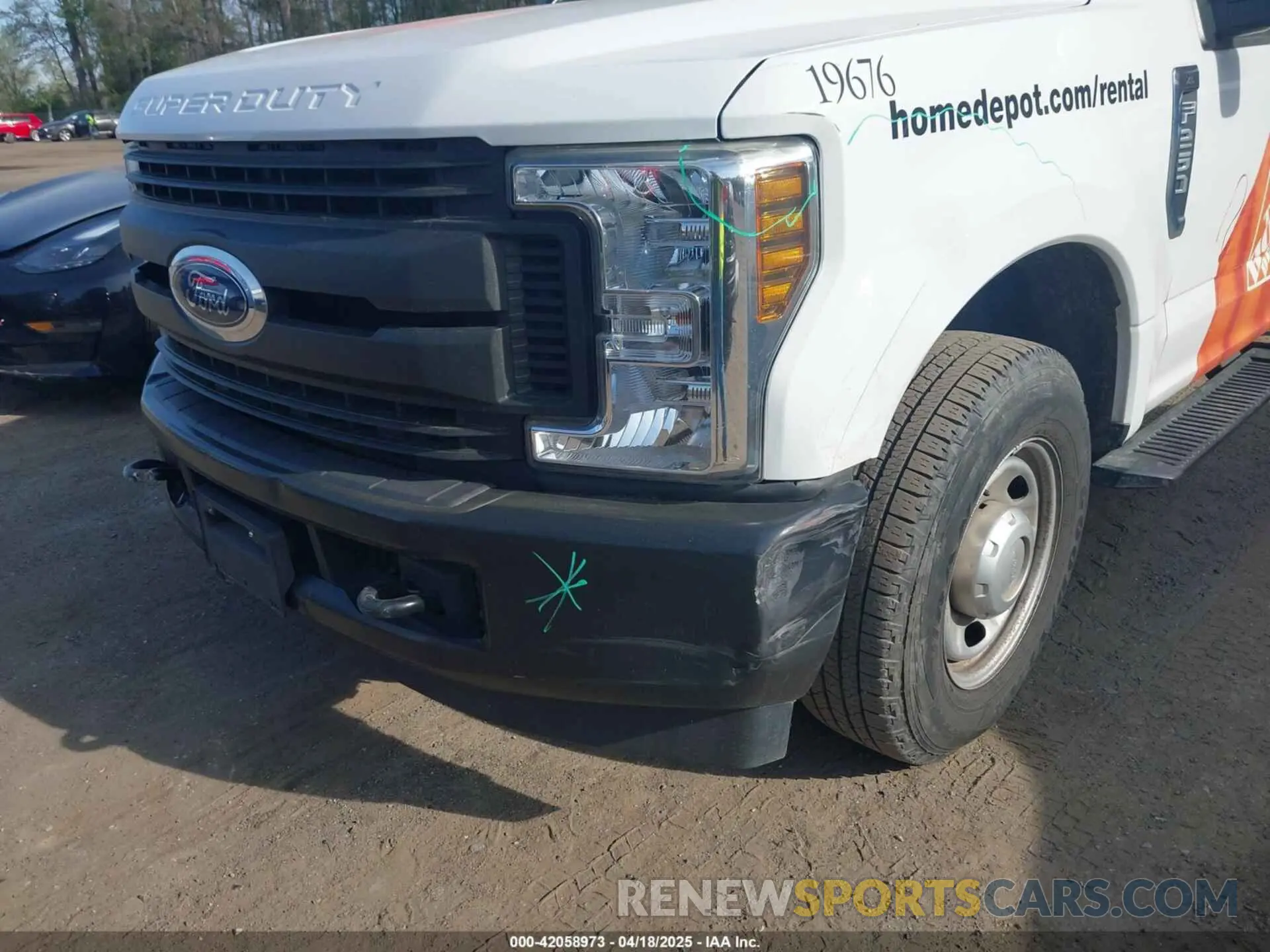 6 fotografías del automóvil dañado 1FDBF2A66KEG59711 FORD F-250 2019