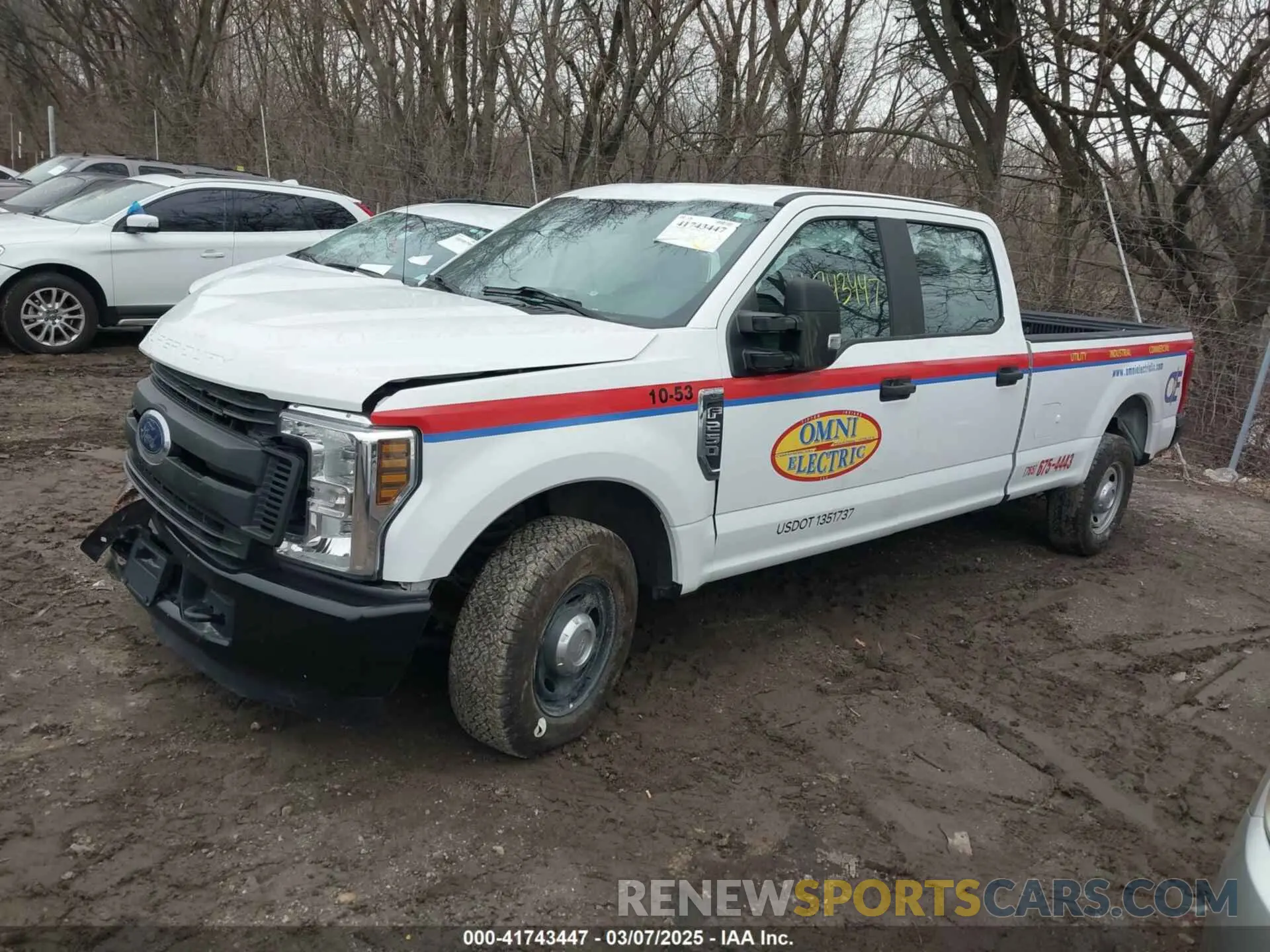 2 fotografías del automóvil dañado 1FT7W2A64KEE46444 FORD F-250 2019