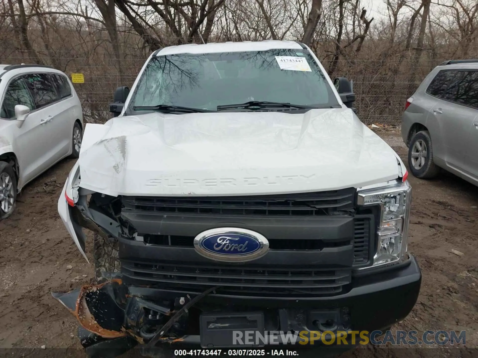 6 fotografías del automóvil dañado 1FT7W2A64KEE46444 FORD F-250 2019