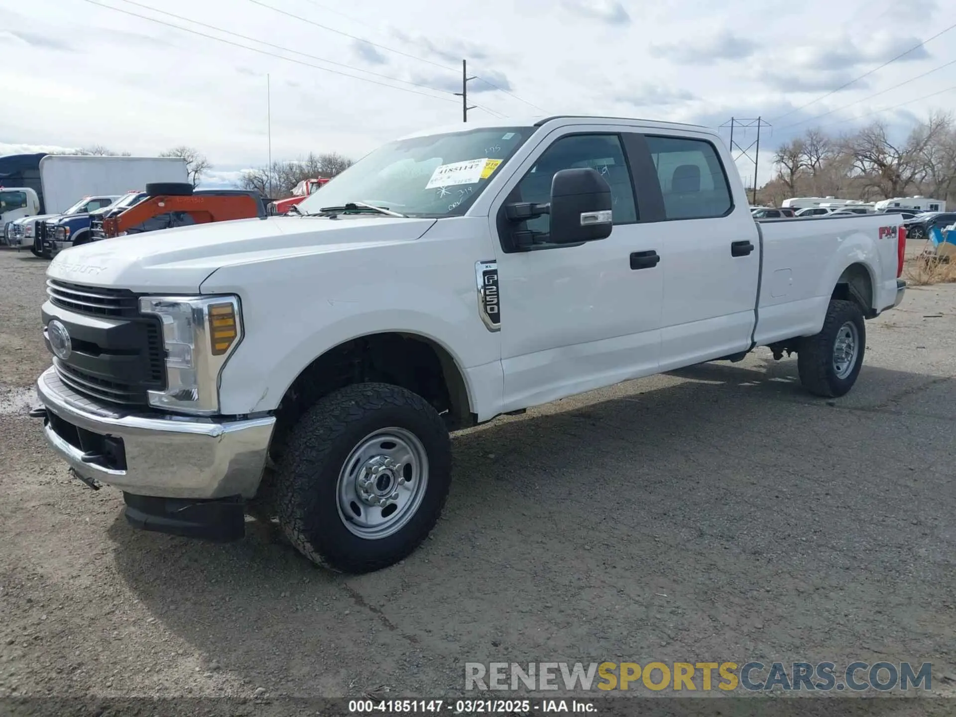 2 fotografías del automóvil dañado 1FT7W2B60KEF78955 FORD F-250 2019