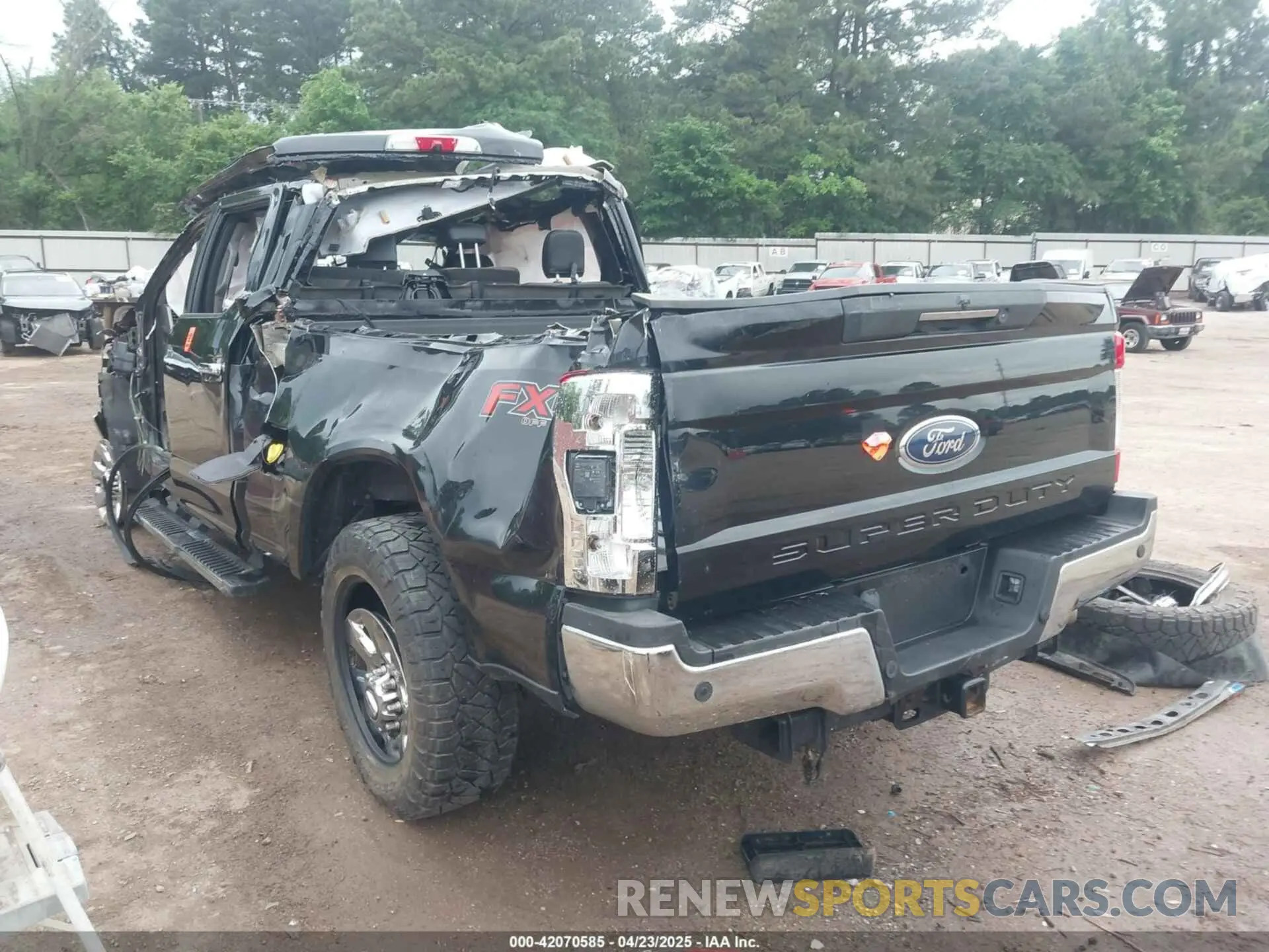 3 fotografías del automóvil dañado 1FT7W2B6XKEF64755 FORD F-250 2019