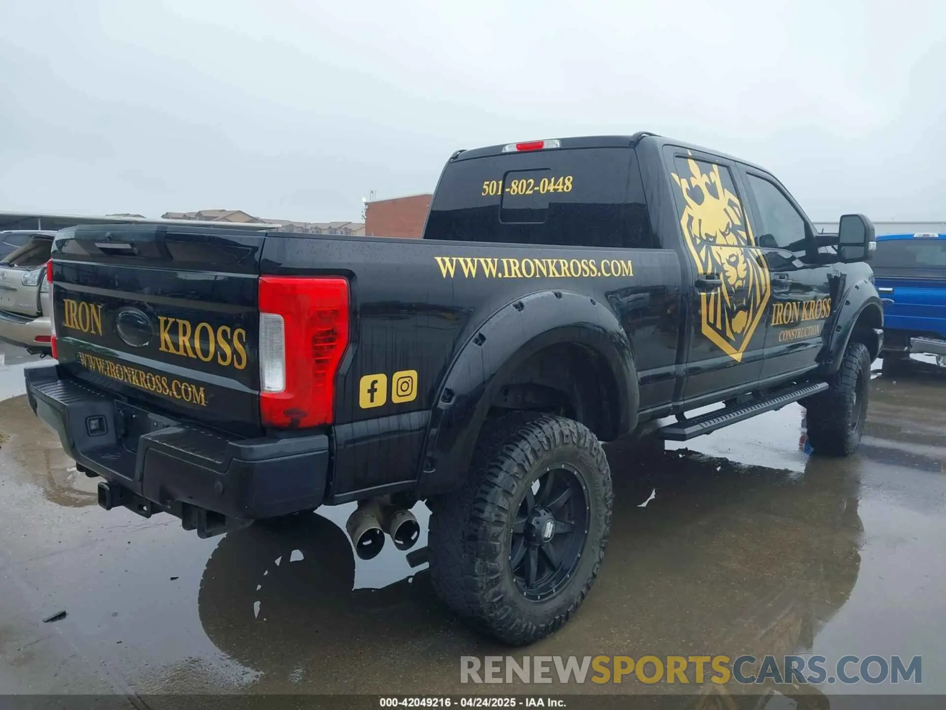 4 fotografías del automóvil dañado 1FT7W2BT2KEE43529 FORD F-250 2019