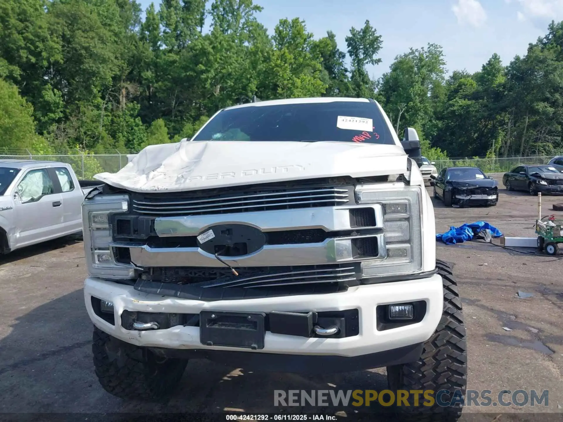6 fotografías del automóvil dañado 1FT7W2BT2KEF68045 FORD F-250 2019