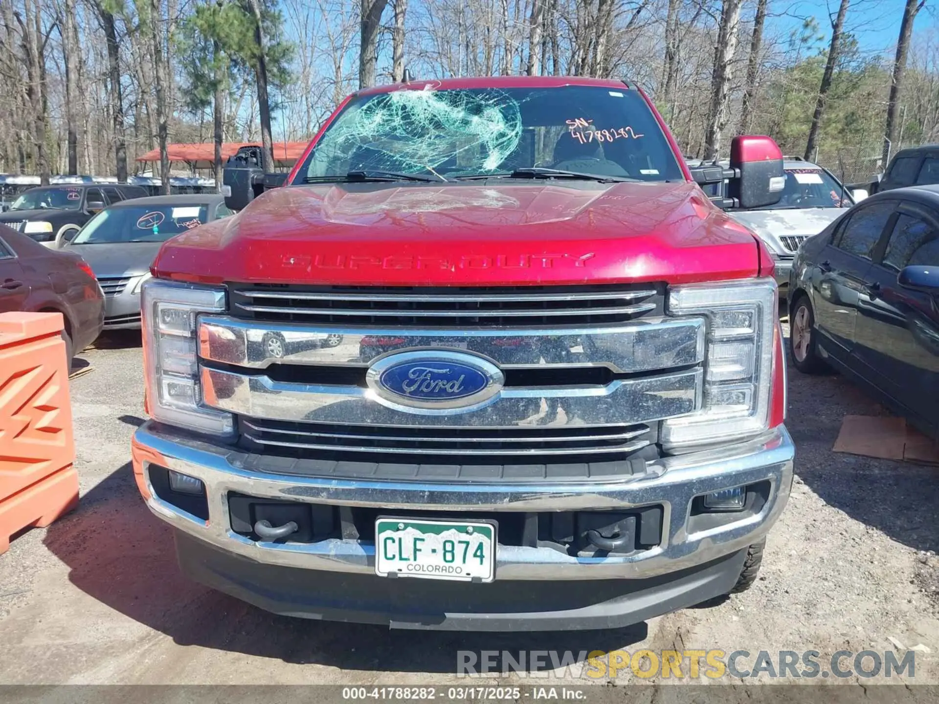 12 fotografías del automóvil dañado 1FT7W2BT5KEC23656 FORD F-250 2019