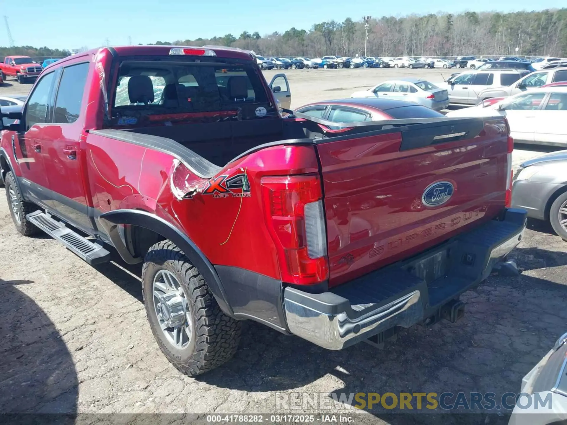 3 fotografías del automóvil dañado 1FT7W2BT5KEC23656 FORD F-250 2019
