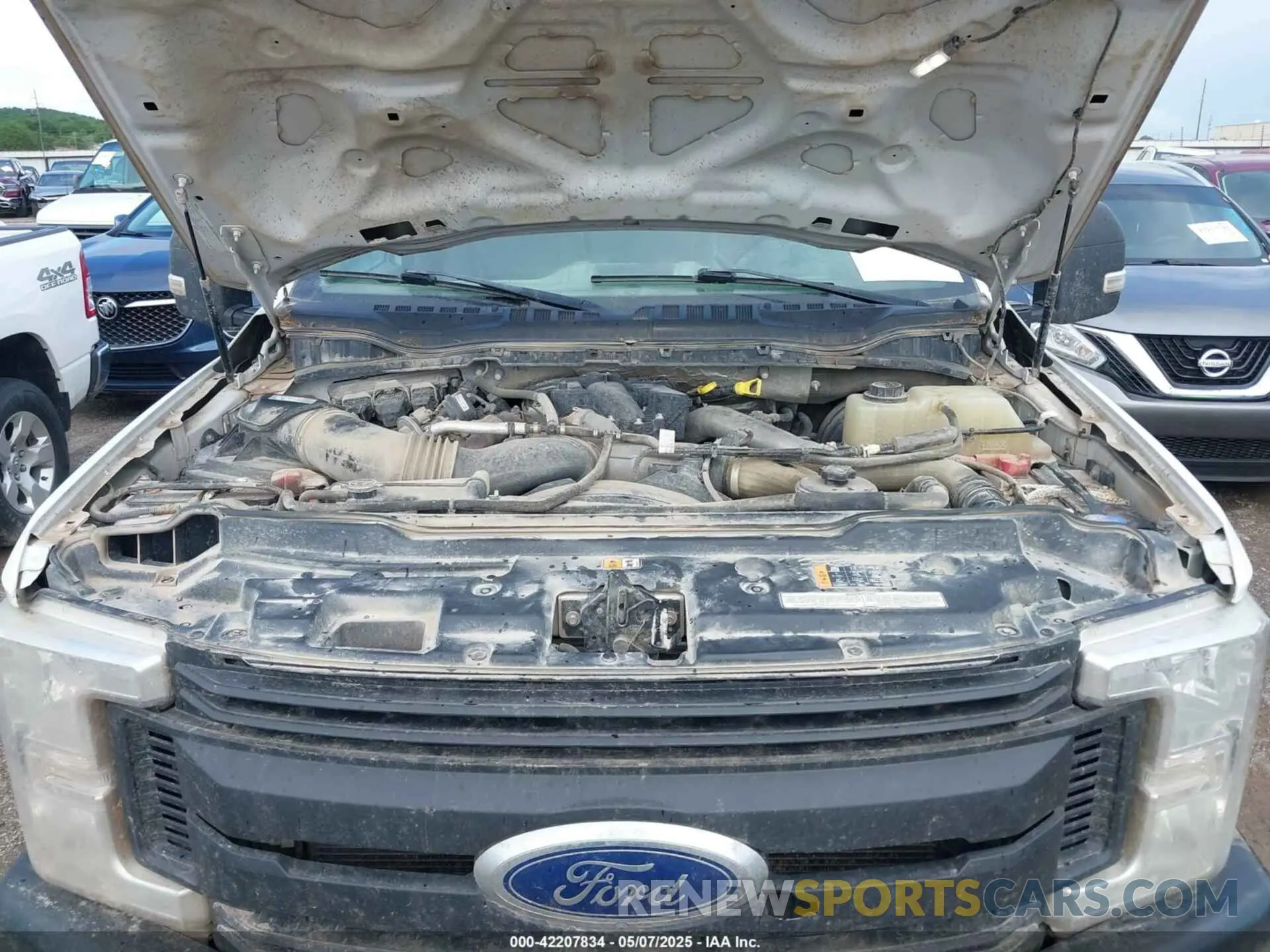 10 fotografías del automóvil dañado 1FT7W2BT5KED19660 FORD F-250 2019