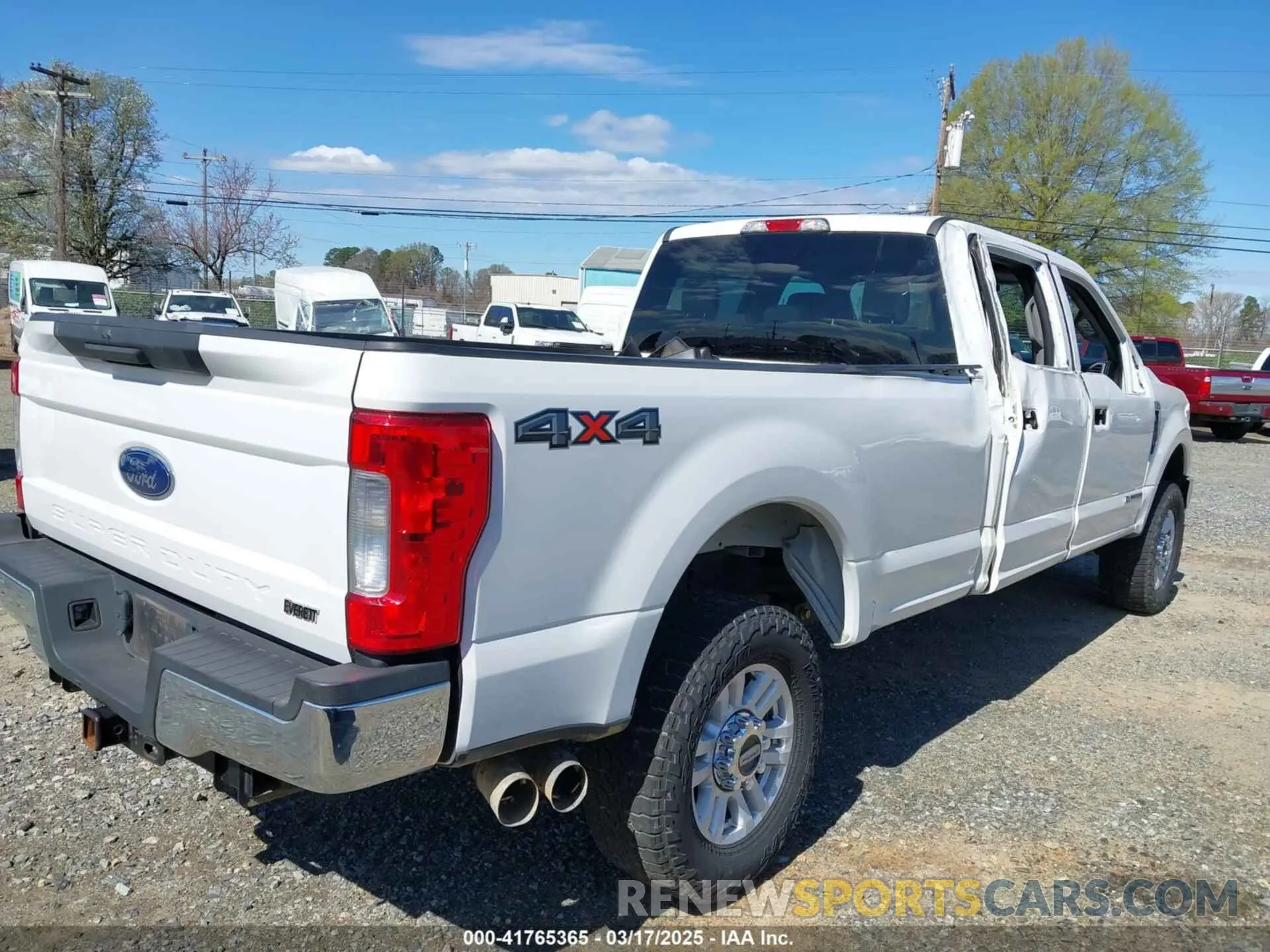 4 fotografías del automóvil dañado 1FT7W2BT8KEG47610 FORD F-250 2019