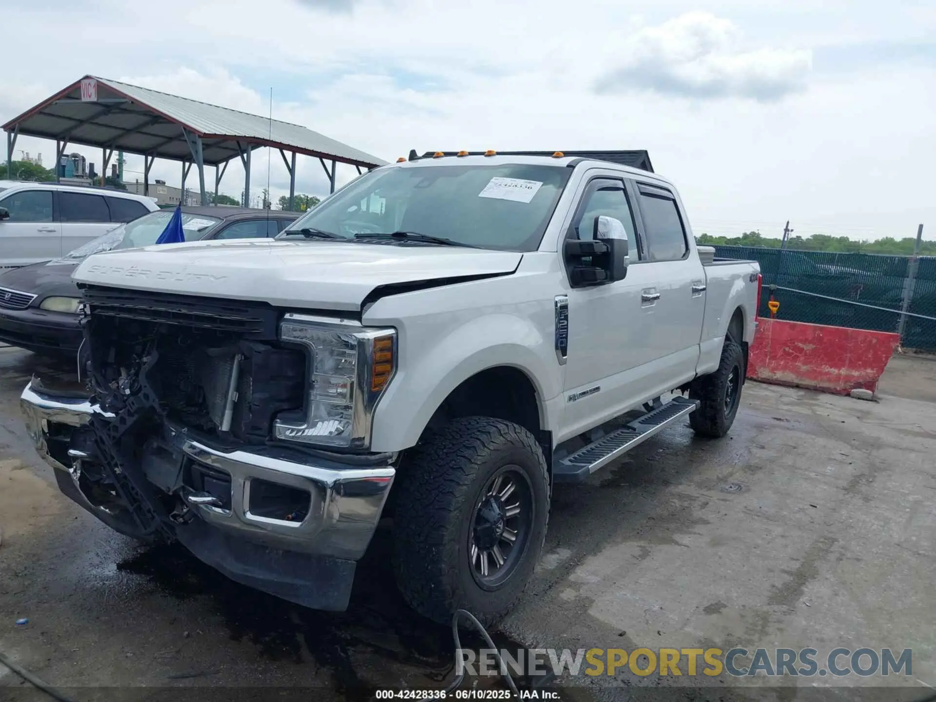 2 fotografías del automóvil dañado 1FT7W2BTXKED33151 FORD F-250 2019