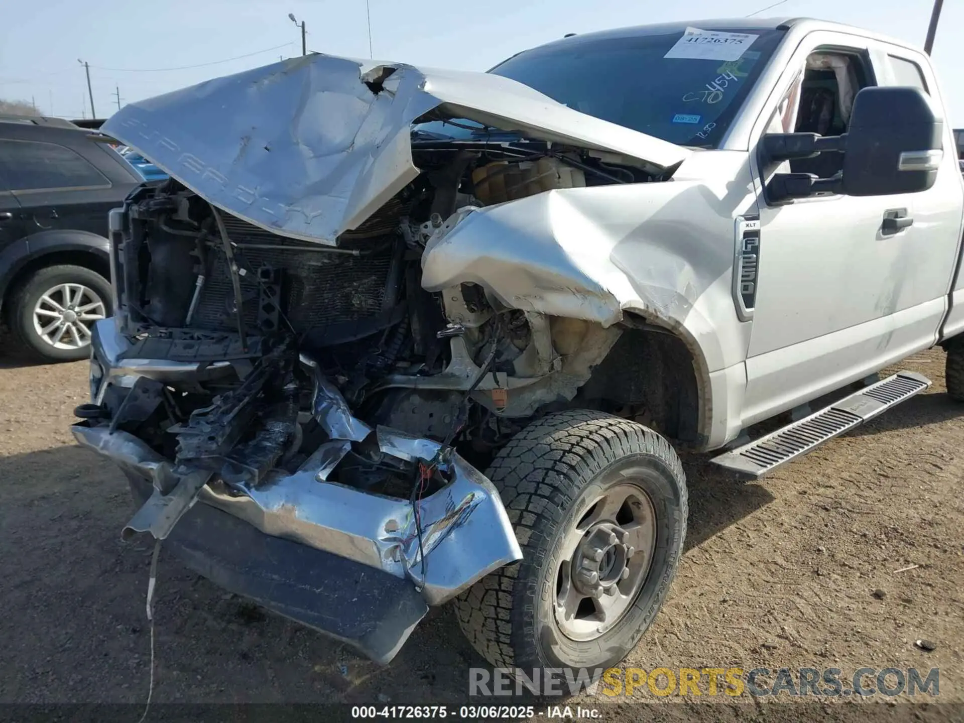 6 fotografías del automóvil dañado 1FT7X2B61KED10526 FORD F-250 2019