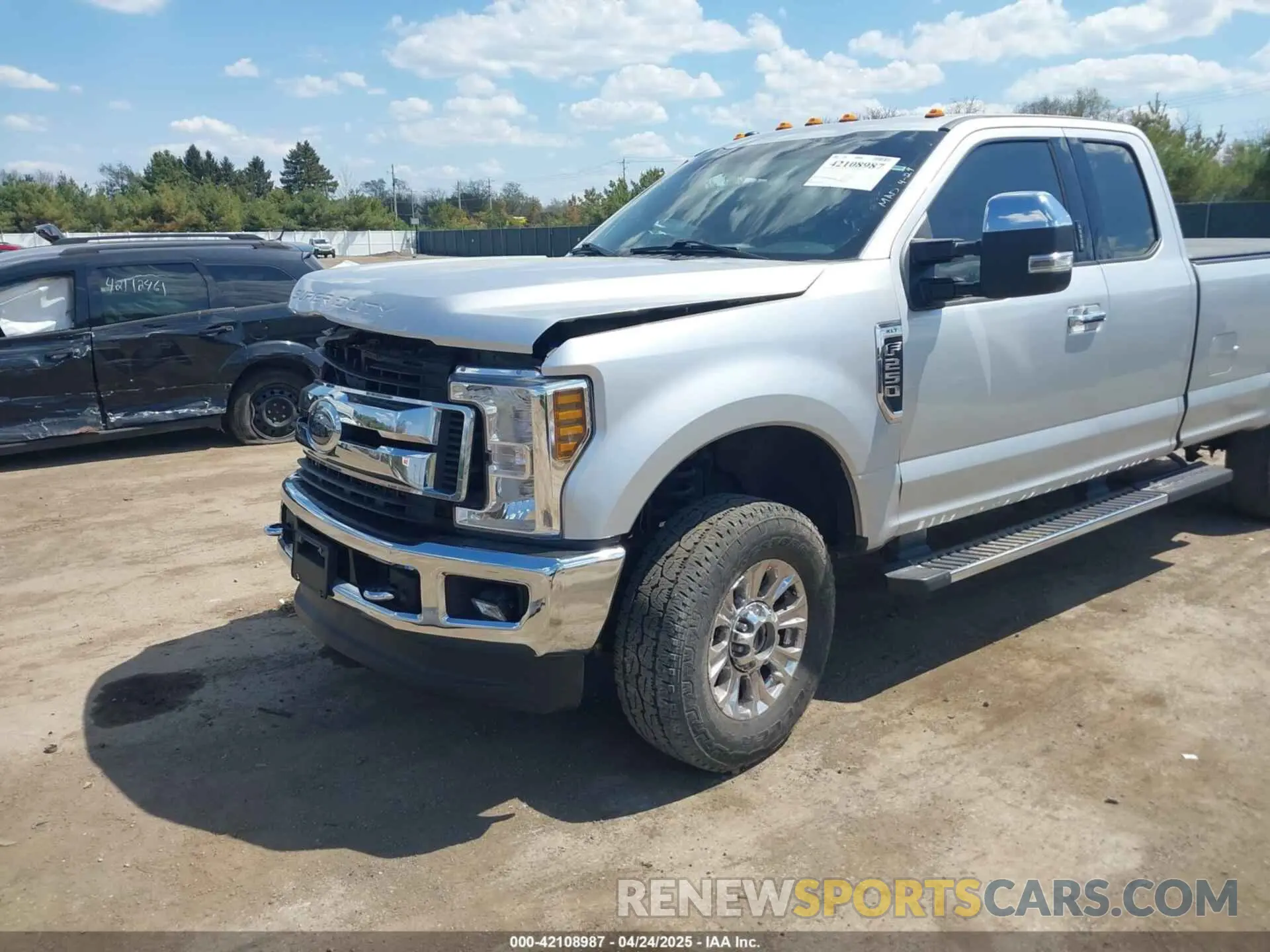 6 fotografías del automóvil dañado 1FT7X2B68KED62638 FORD F-250 2019
