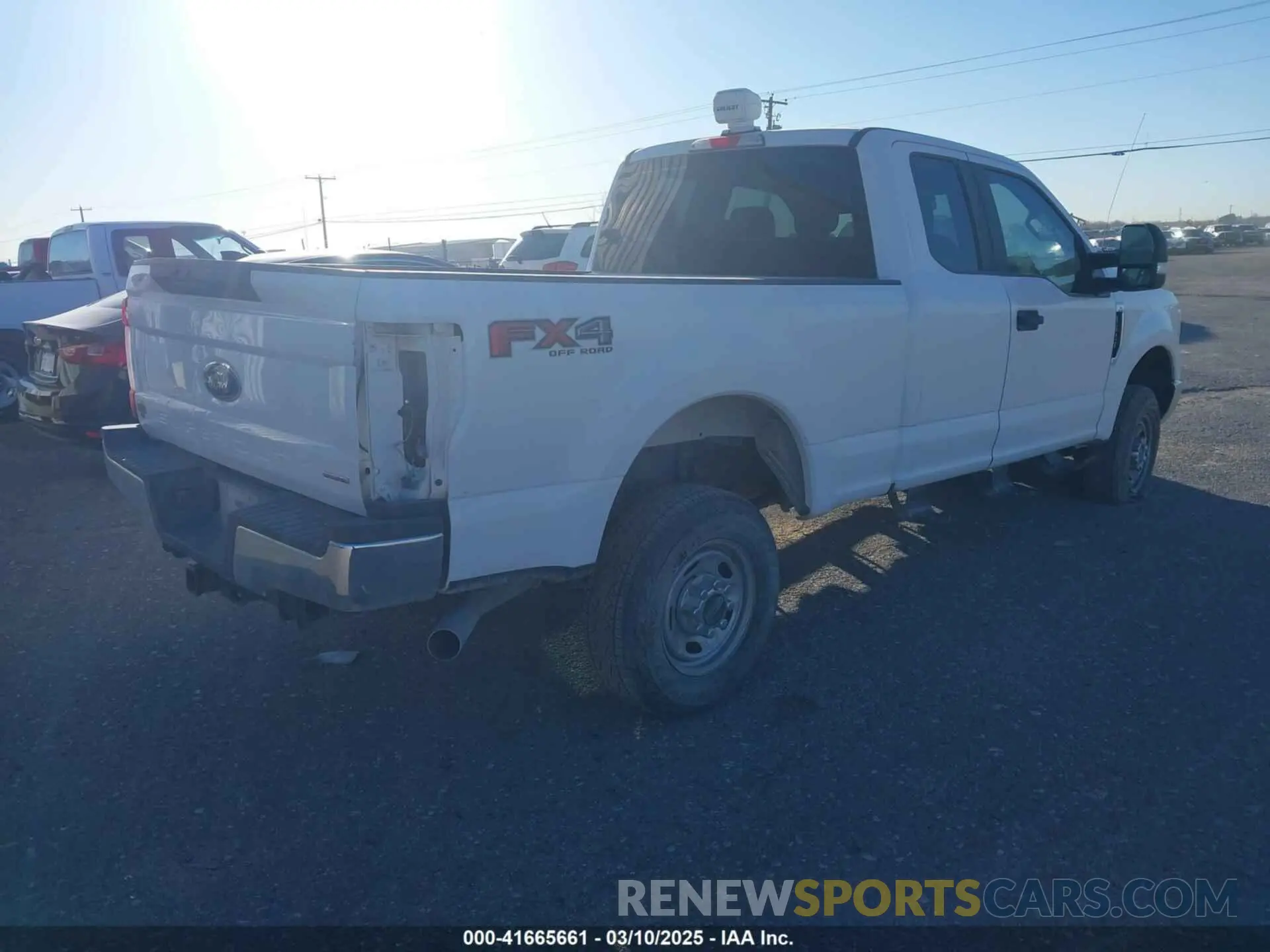 4 fotografías del automóvil dañado 1FT7X2B6XKEG54873 FORD F-250 2019