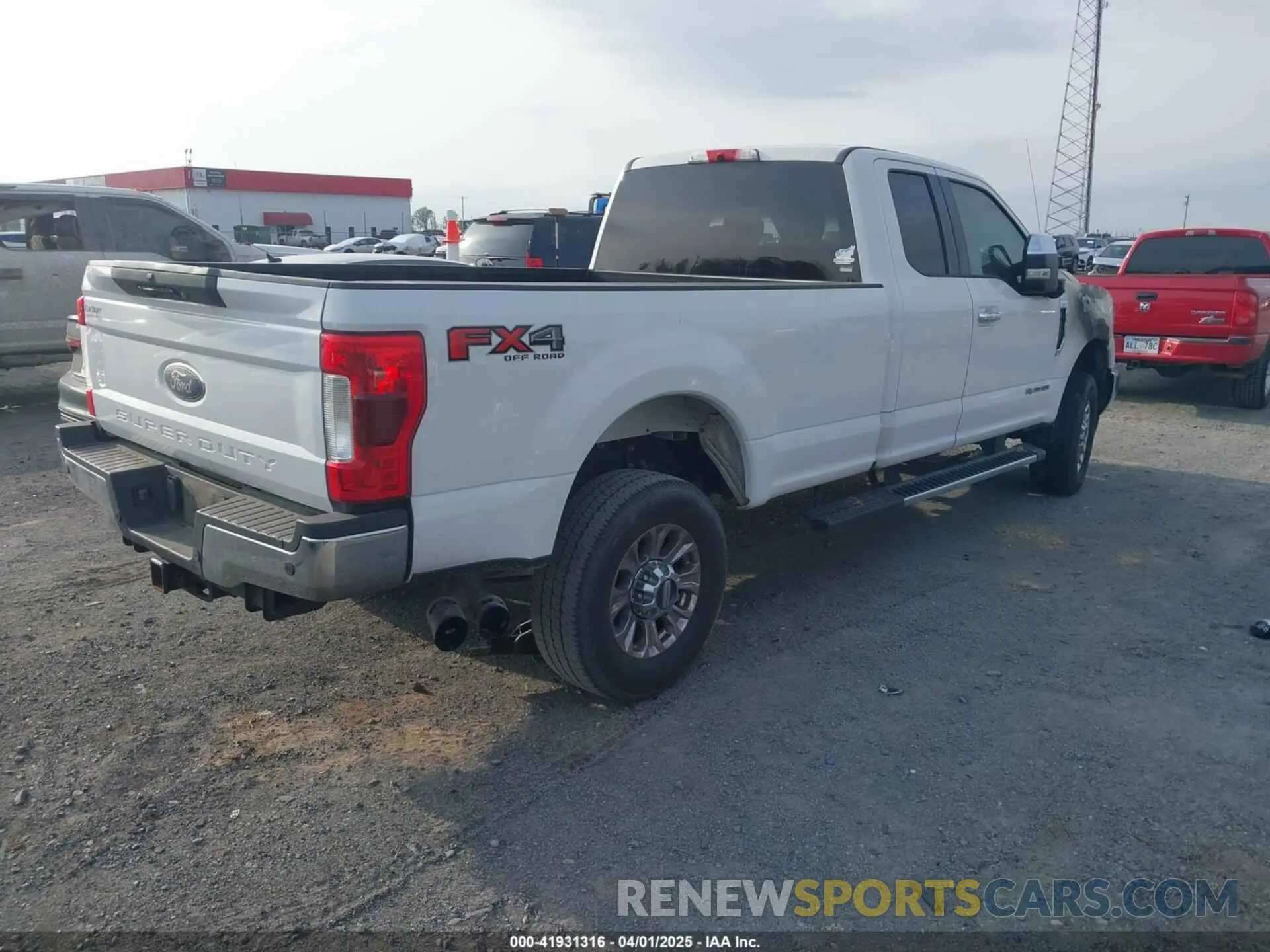 4 fotografías del automóvil dañado 1FT7X2BT8KEC74596 FORD F-250 2019