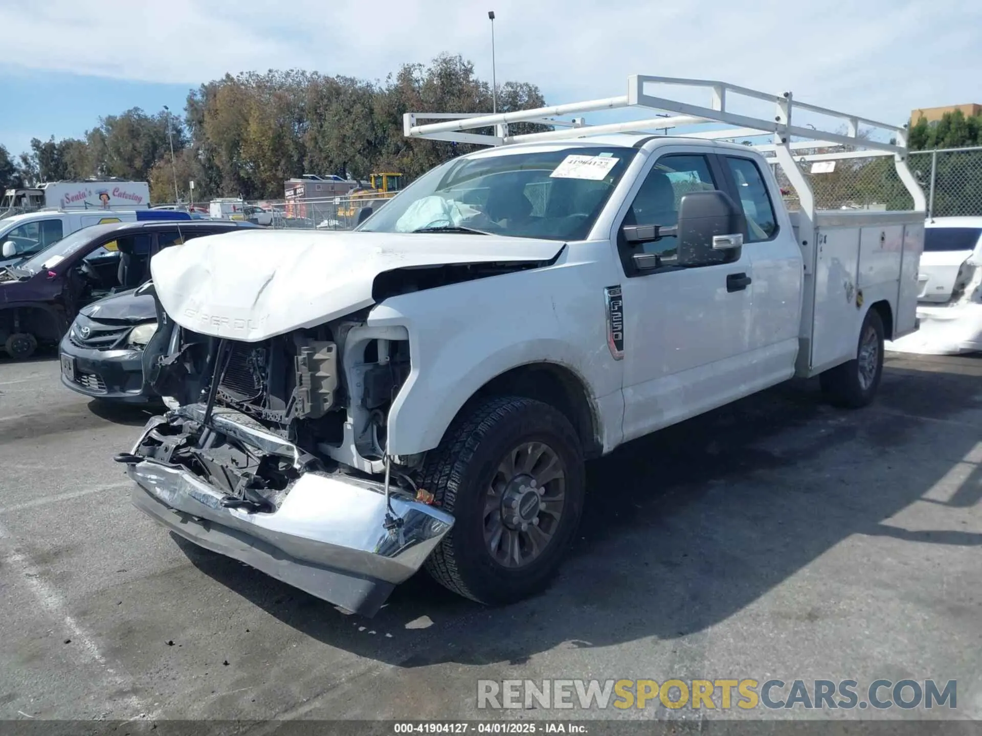 2 fotografías del automóvil dañado 1FD7X2A64LED22524 FORD F-250 2020